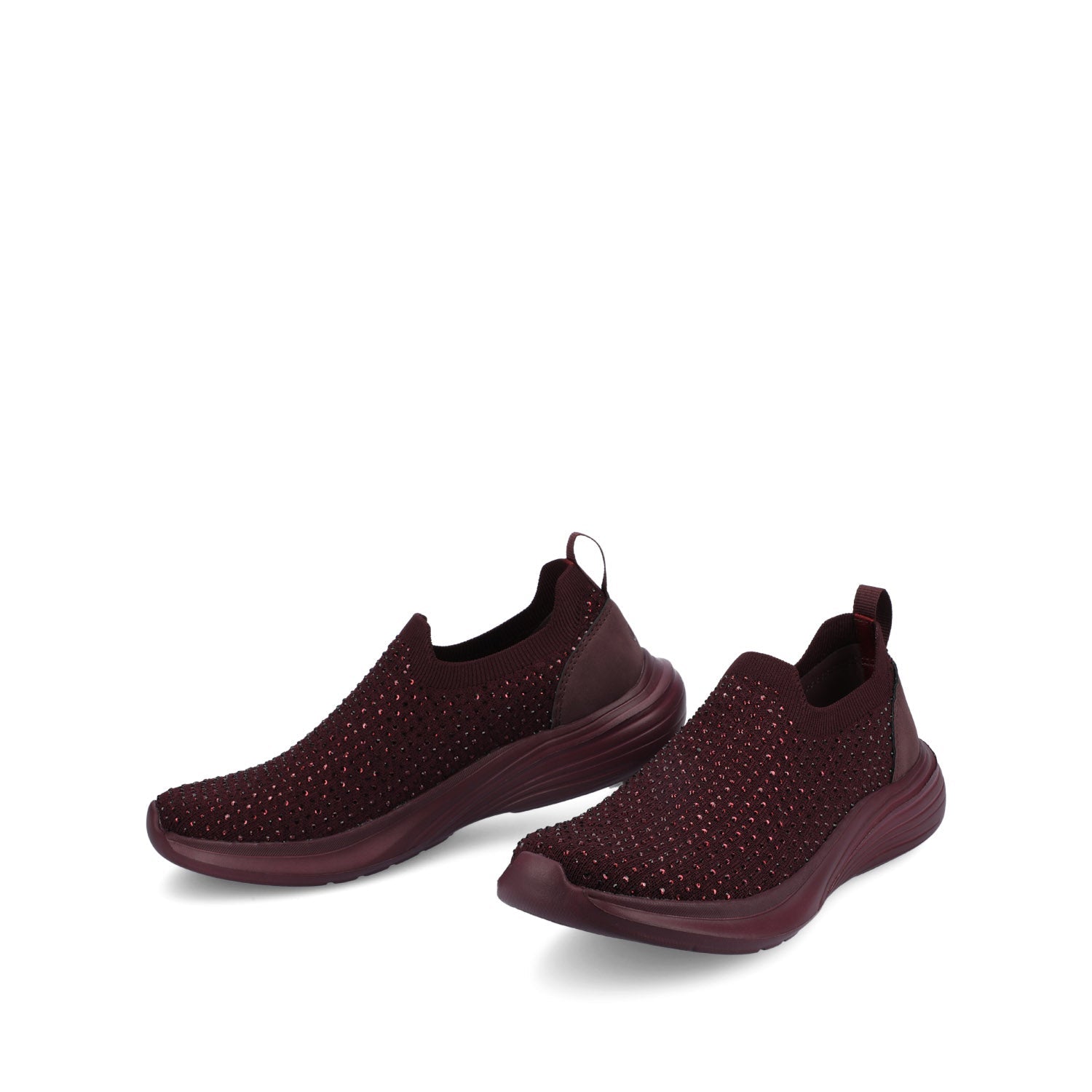 LINNEA CASUAL SNEAKERS - Wine Bling