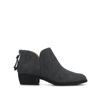 LIVVY ZIP-UP BOOTIES - Dark Denim