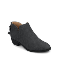 LIVVY ZIP-UP BOOTIES - Dark Denim