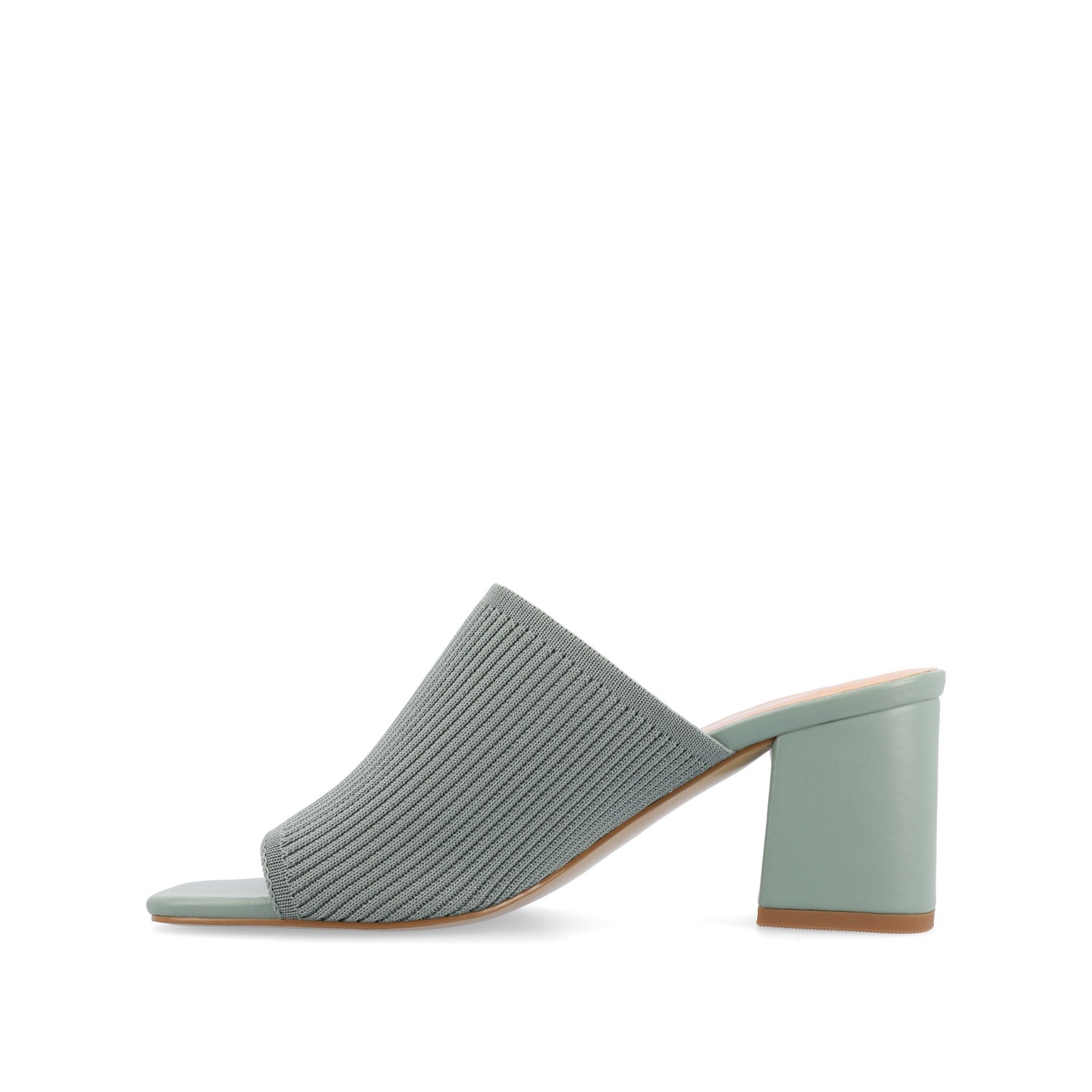 LORENNA MULE BLOCK HEELS IN WIDE - Green