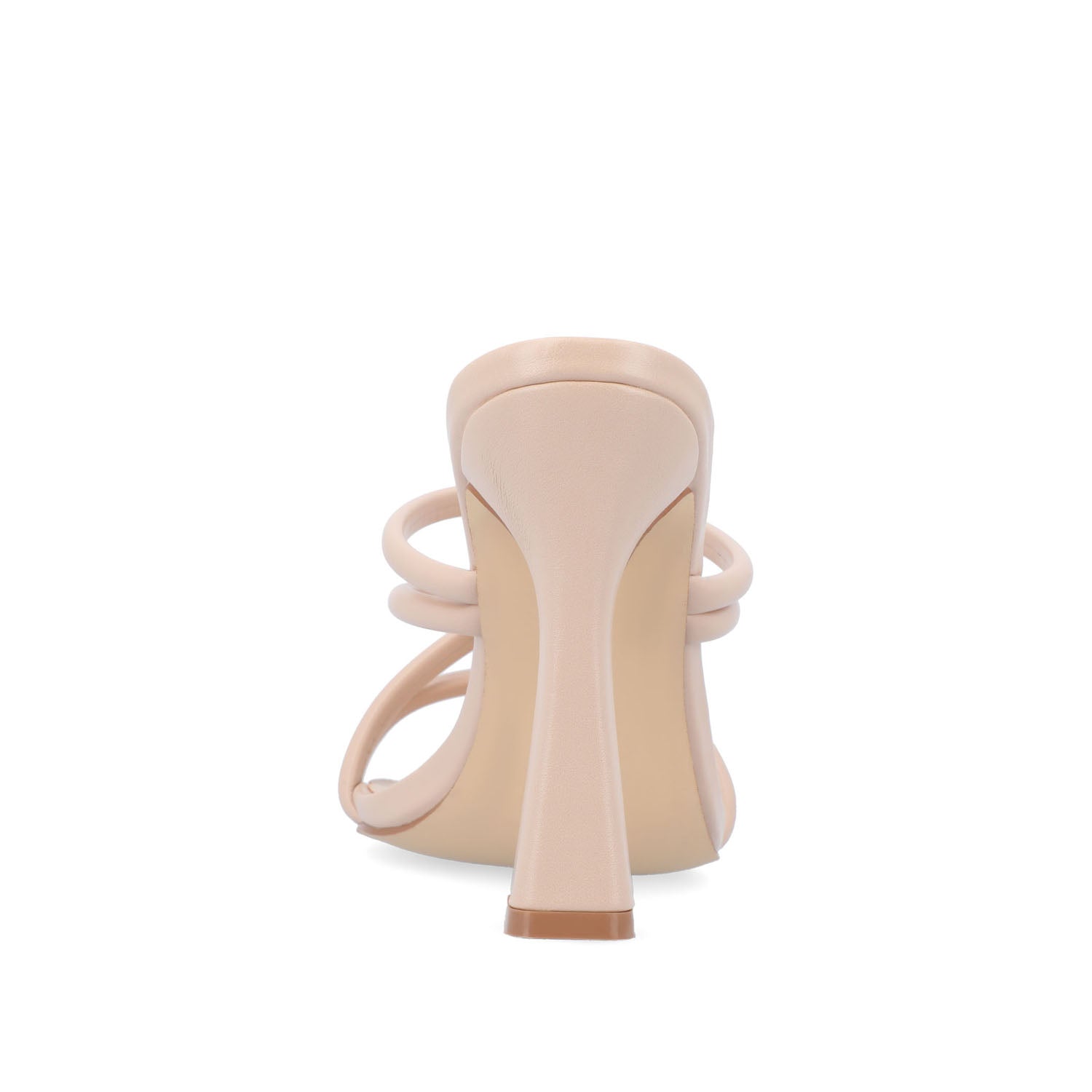 LOUISSE MULTI STRAP HEELS IN VEGAN LEATHER