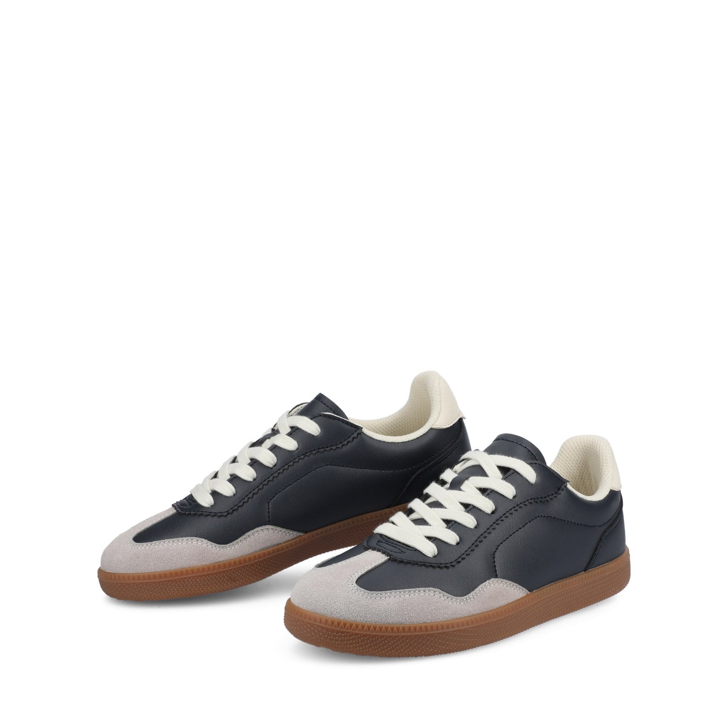 LUMMIE CASUAL LACE UP SNEAKERS - Navy Nubuck
