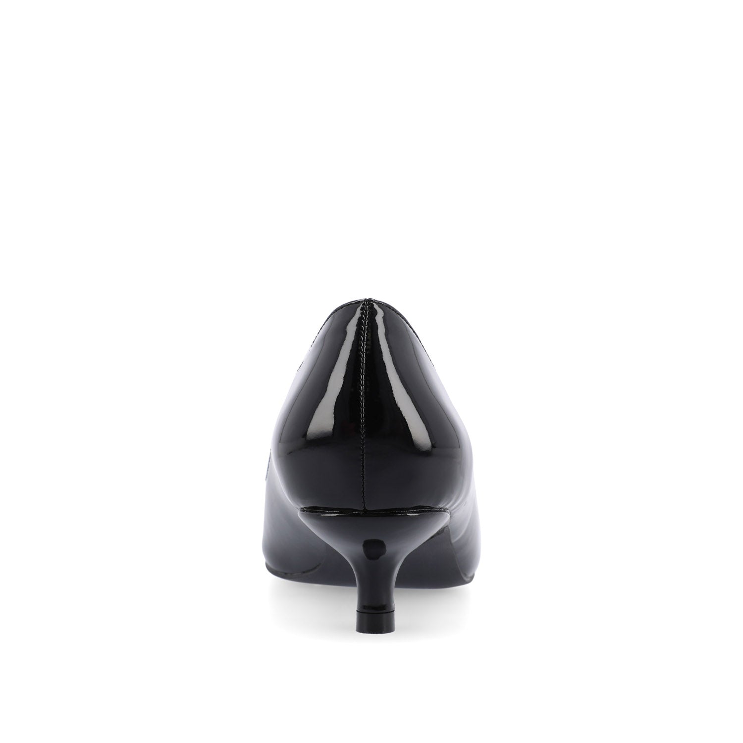 LUTANA KITTEN HEELS IN PATENT - Black