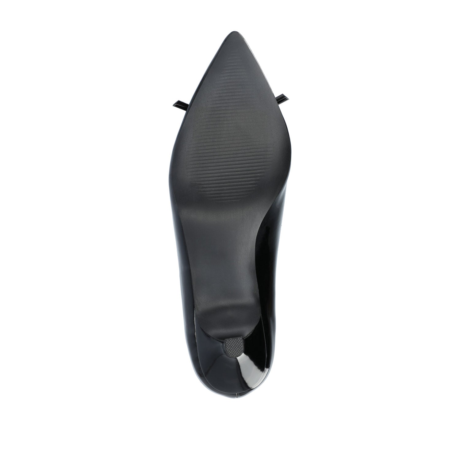 LUTANA KITTEN HEELS IN PATENT - Black
