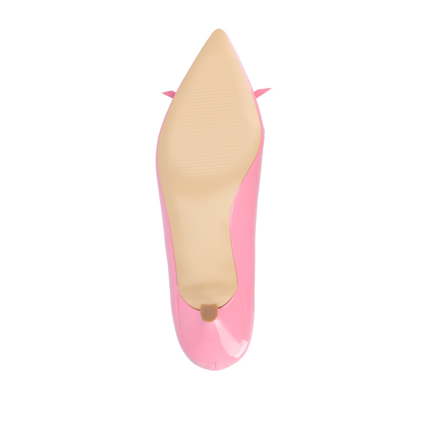 LUTANA PATENT KITTEN HEELS IN WIDE - Pink