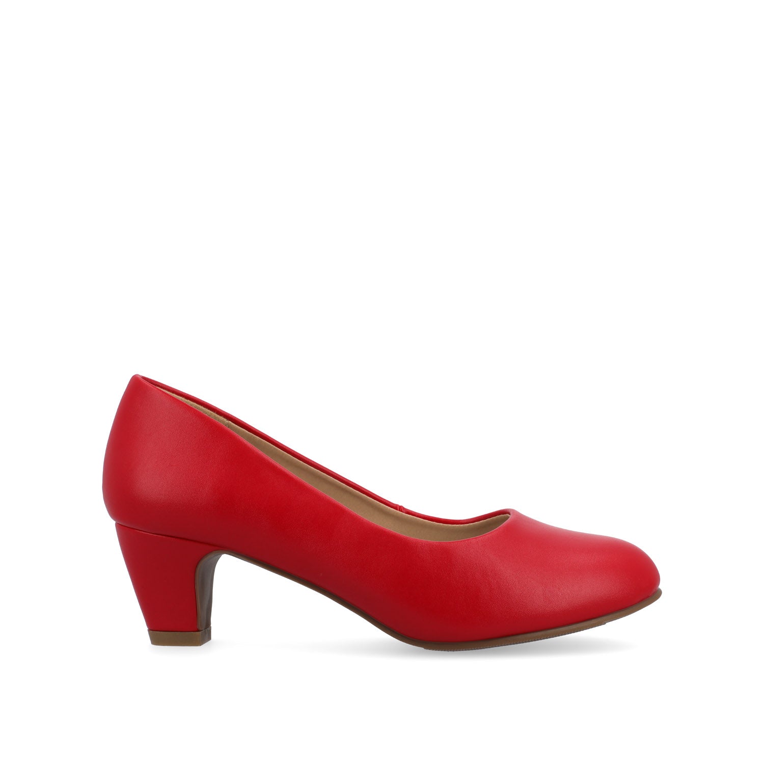 LUU LOW PUMP HEELS IN VEGAN LEATHER