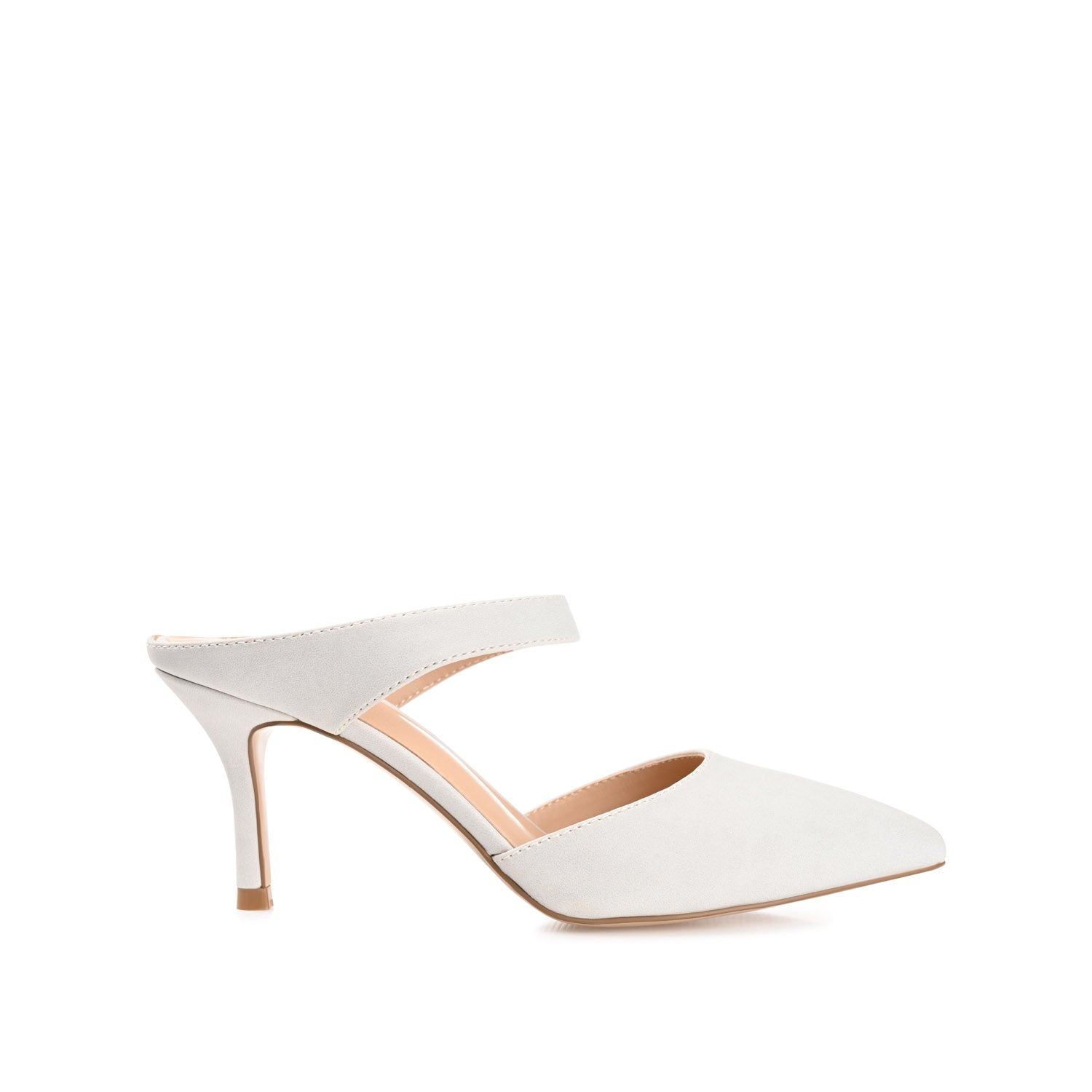 MAEVALI STILETTO HEELS IN VEGAN LEATHER - Off White
