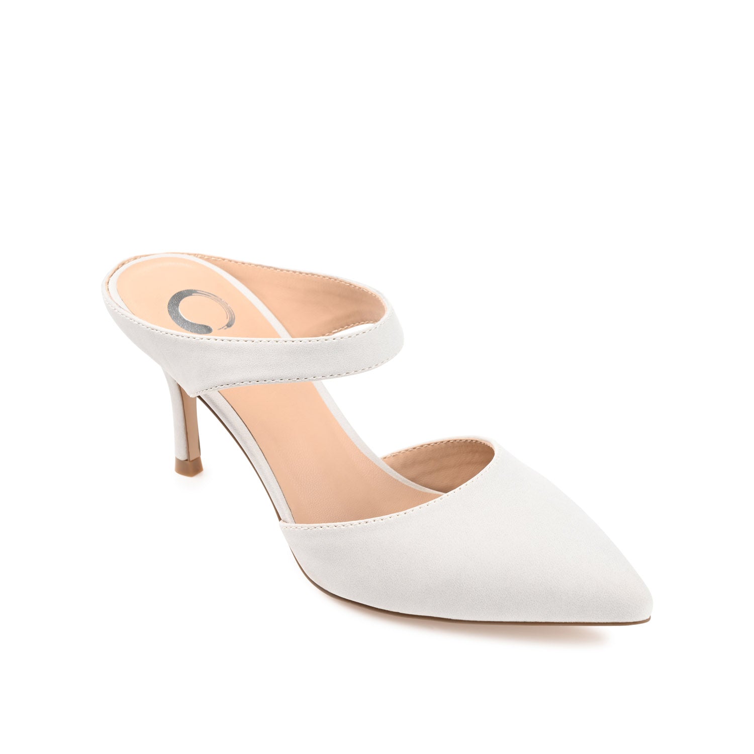 MAEVALI STILETTO HEELS IN VEGAN LEATHER - Off White