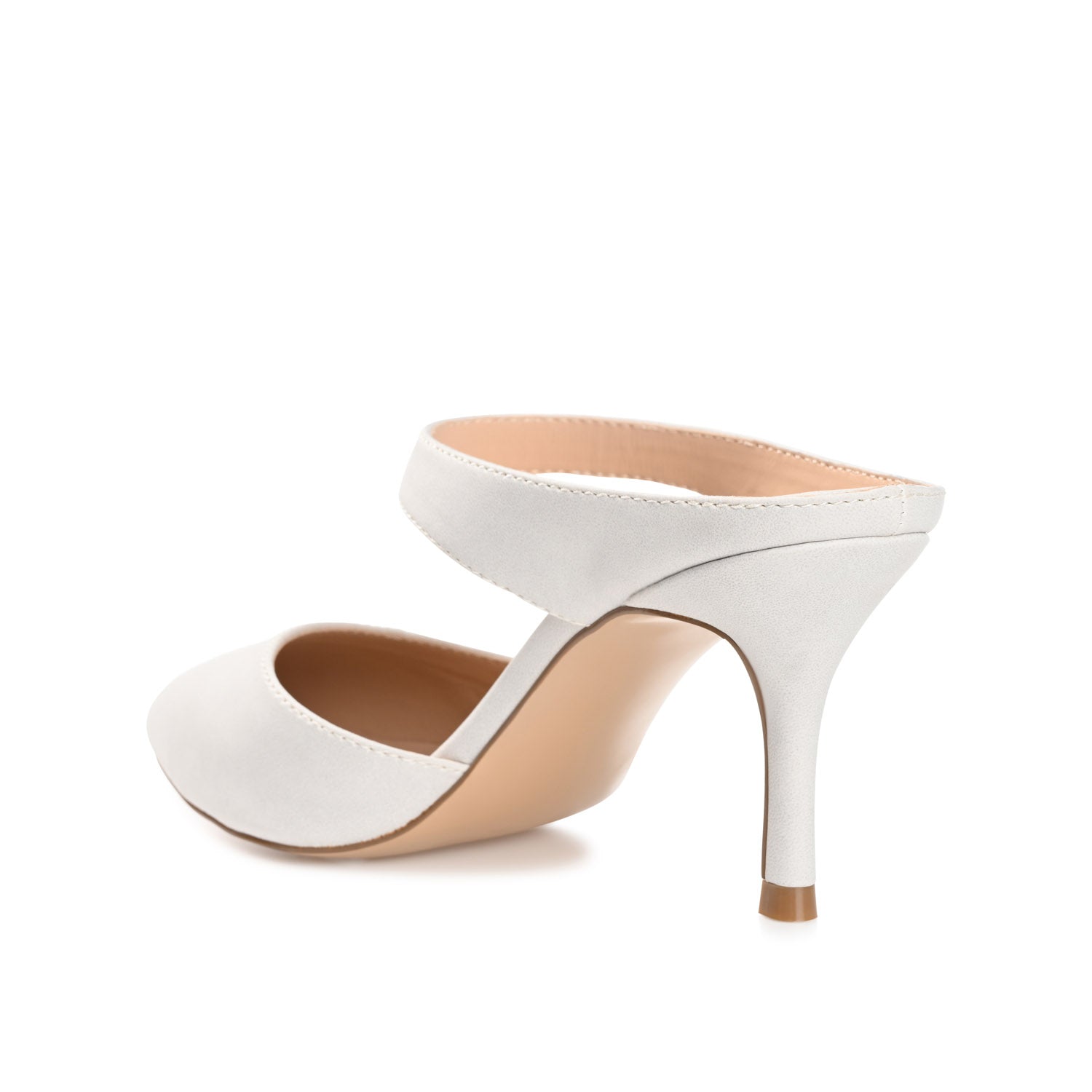 MAEVALI STILETTO HEELS IN VEGAN LEATHER