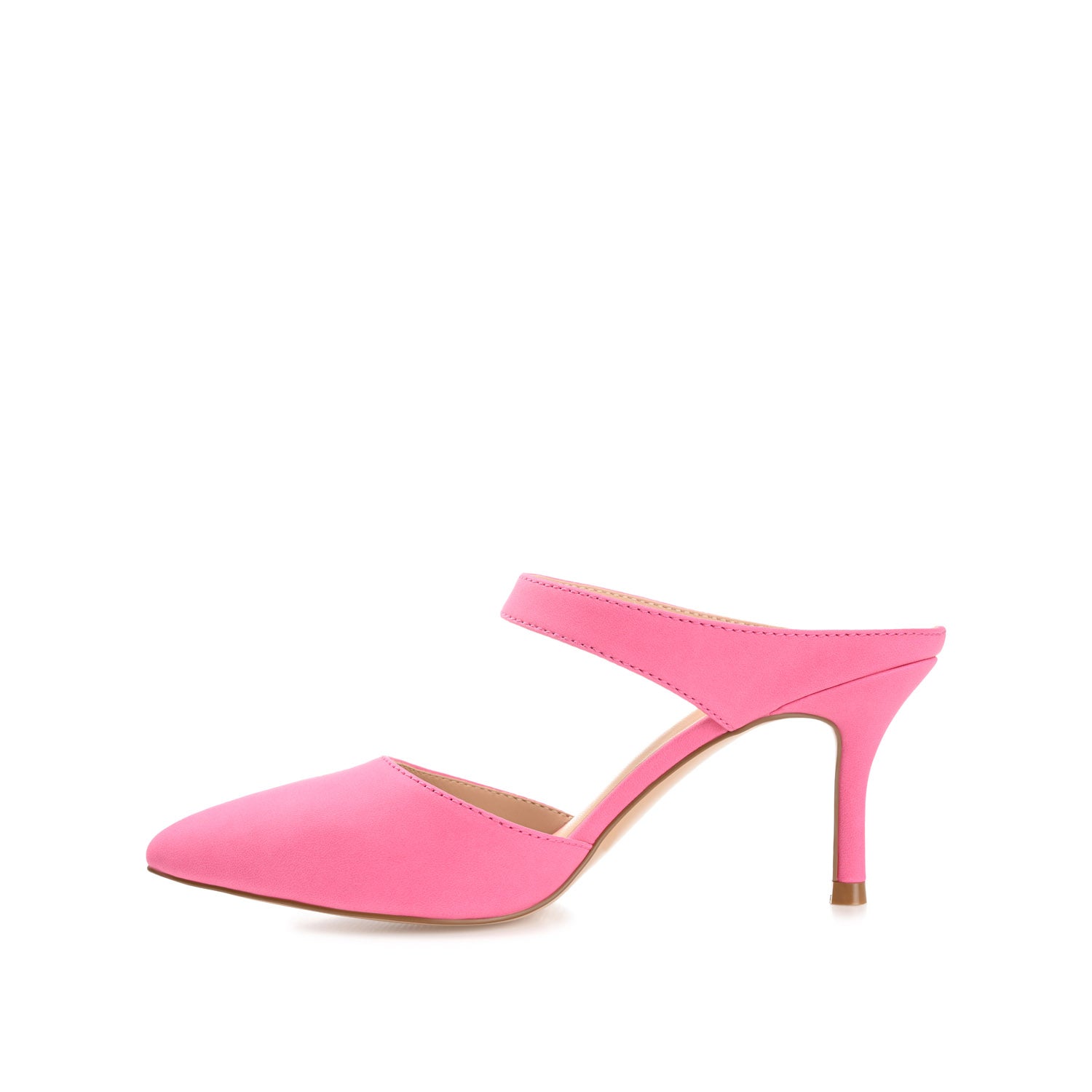 MAEVALI STILETTO HEELS IN VEGAN LEATHER - Fuchsia