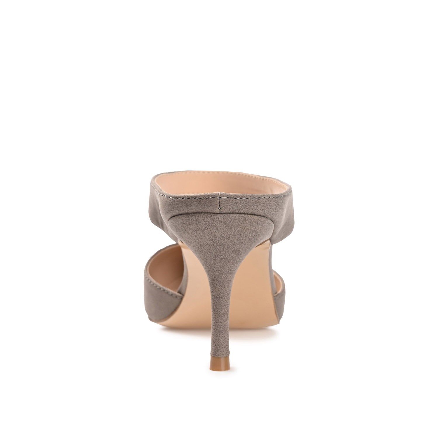 MAEVALI STILETTO HEELS IN VEGAN LEATHER - Taupe