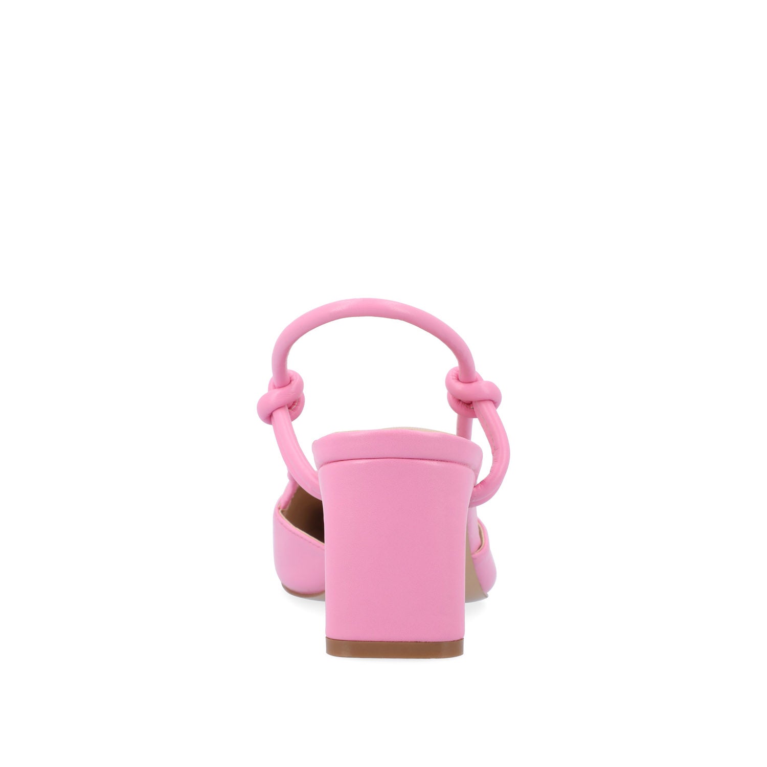 MARGEENE SLINGBLACK HEELS IN VEGAN LEATHER - Pink