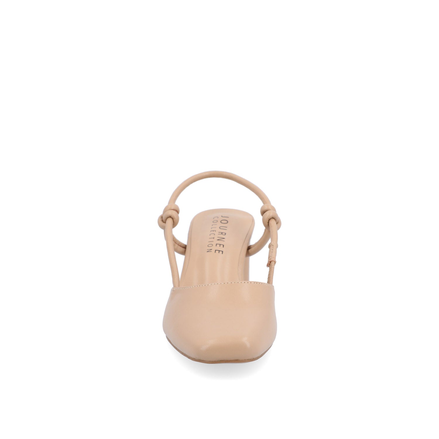 MARGEENE SLINGBLACK HEELS IN VEGAN LEATHER