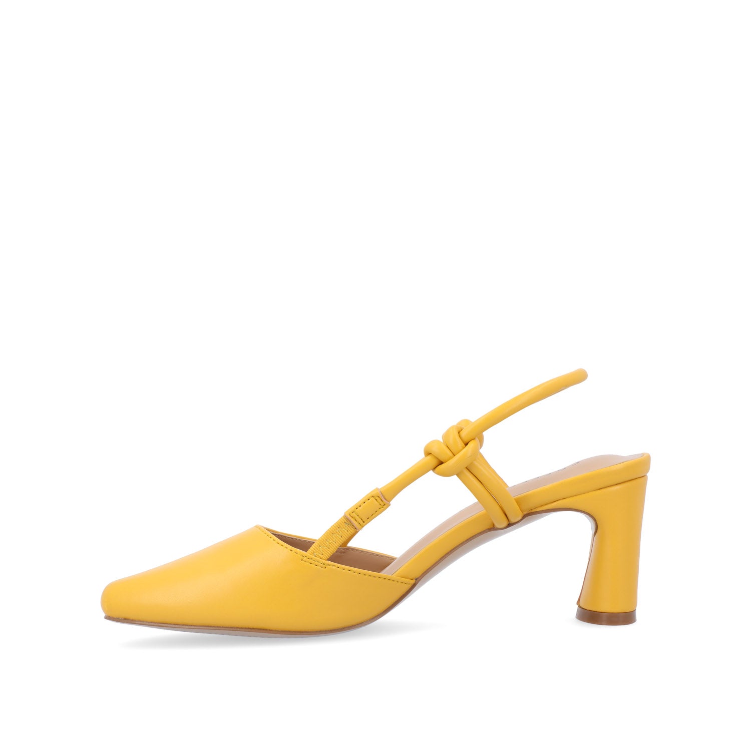 MARGEENE SLINGBLACK HEELS IN VEGAN LEATHER