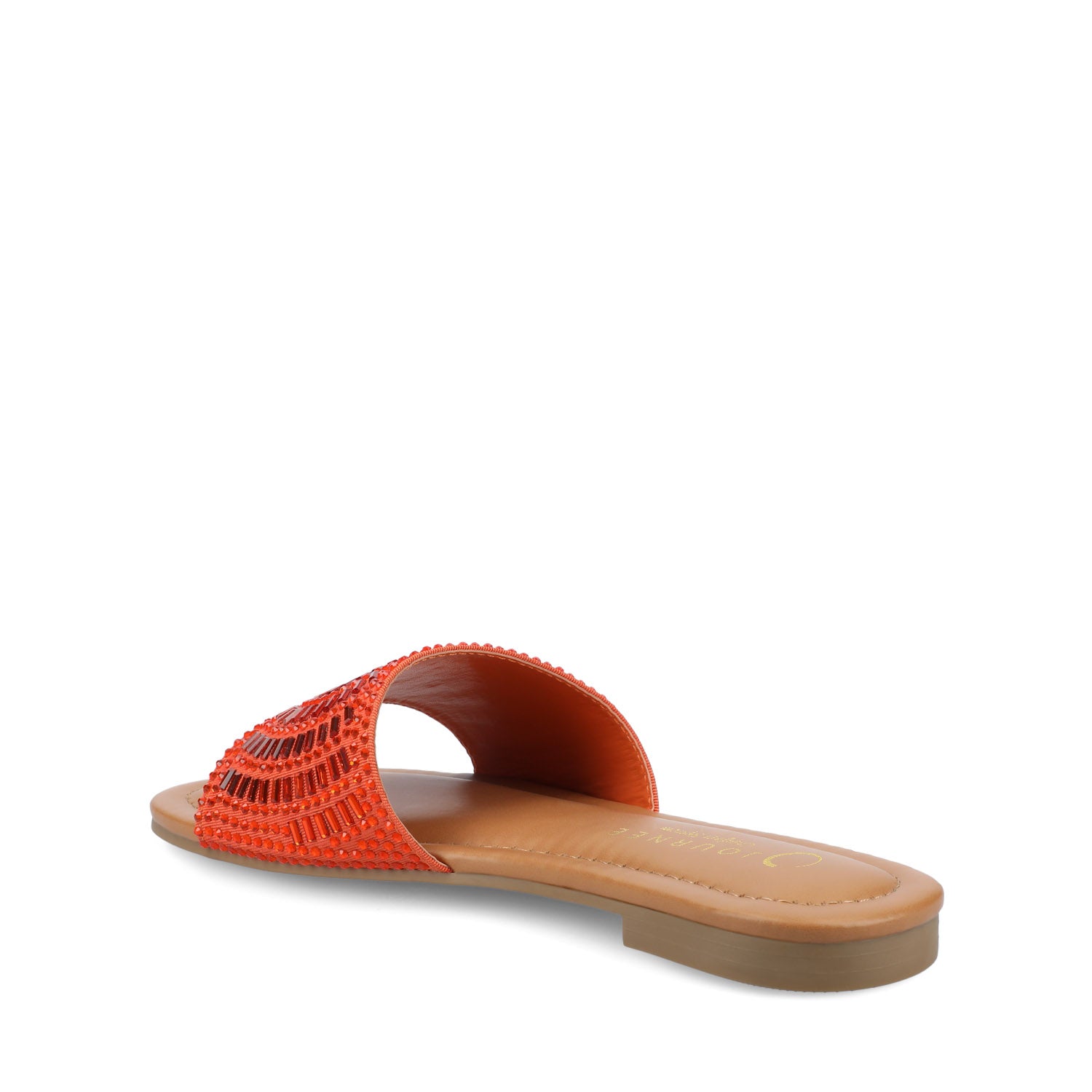 MARIA SLIP ON SANDALS - Orange
