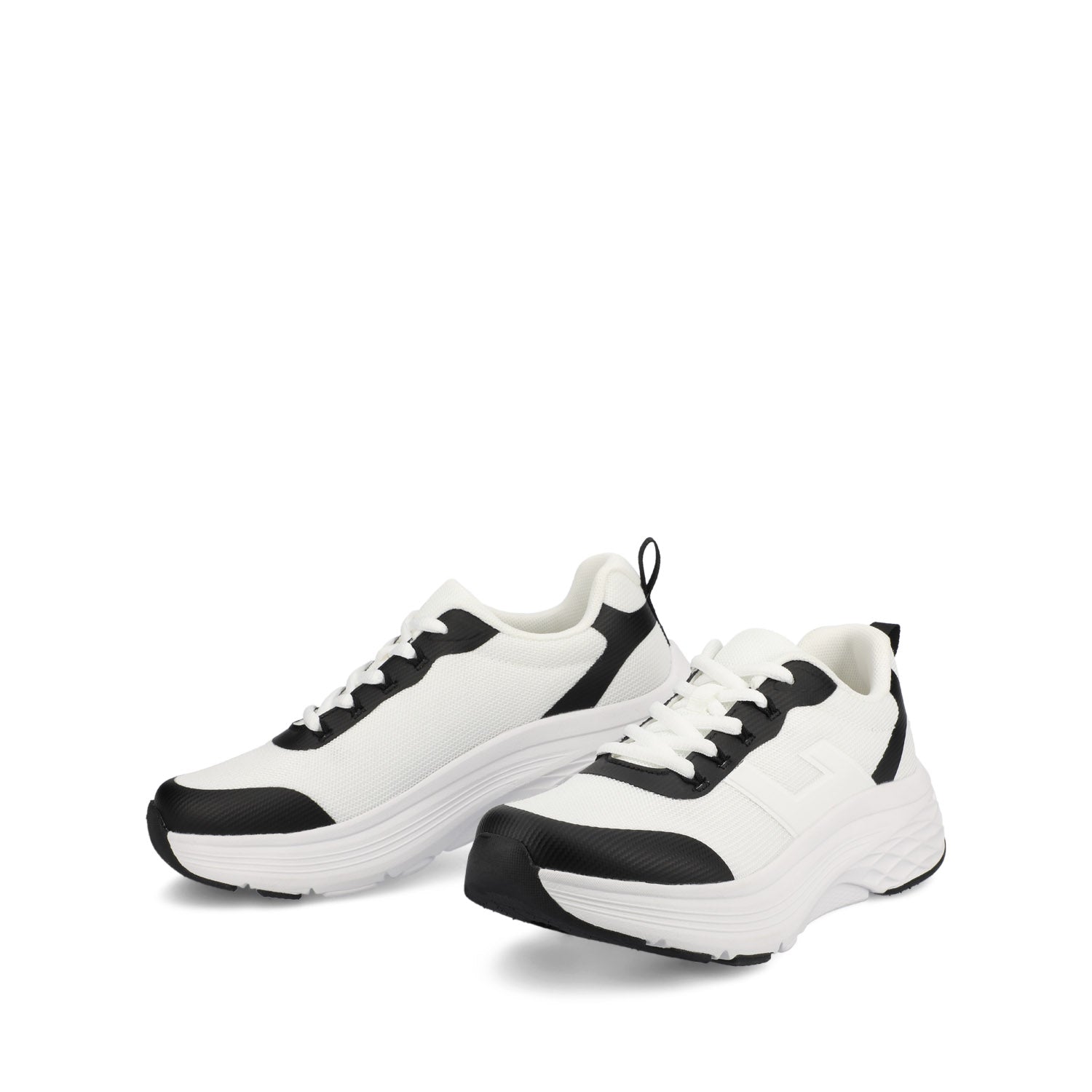 MARSHEL CASUAL SNEAKERS - White/Black