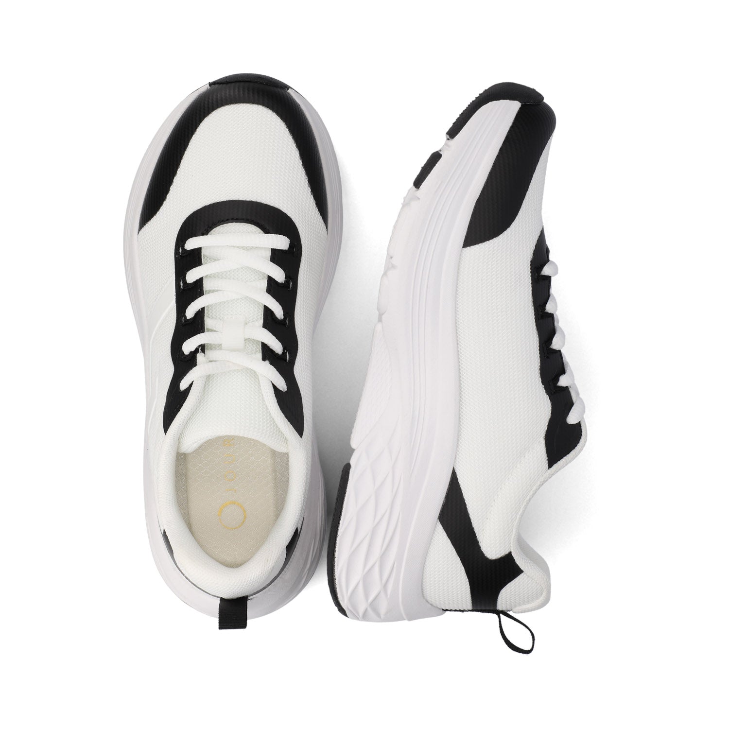 MARSHEL CASUAL SNEAKERS - White/Black