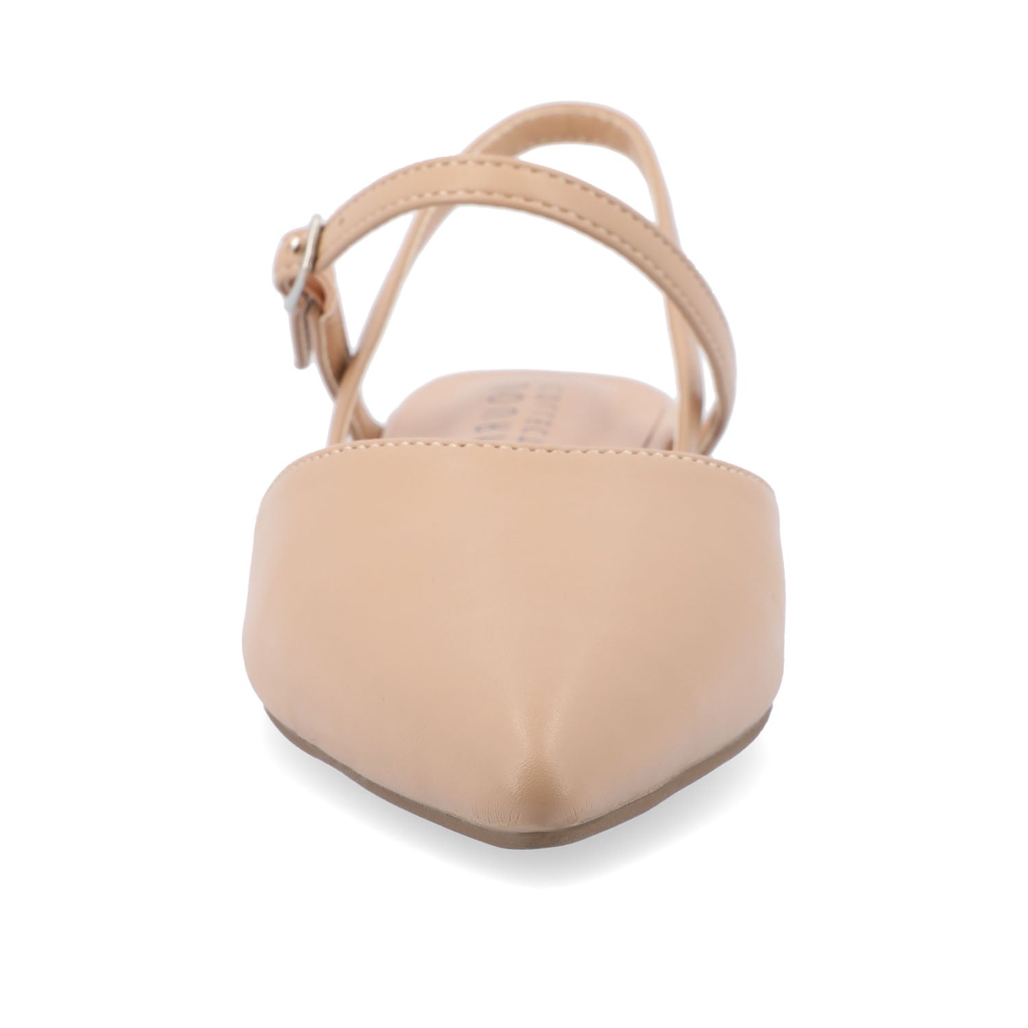 MARTINE SLINGBACK FLATS IN COOL SHADES - Almond