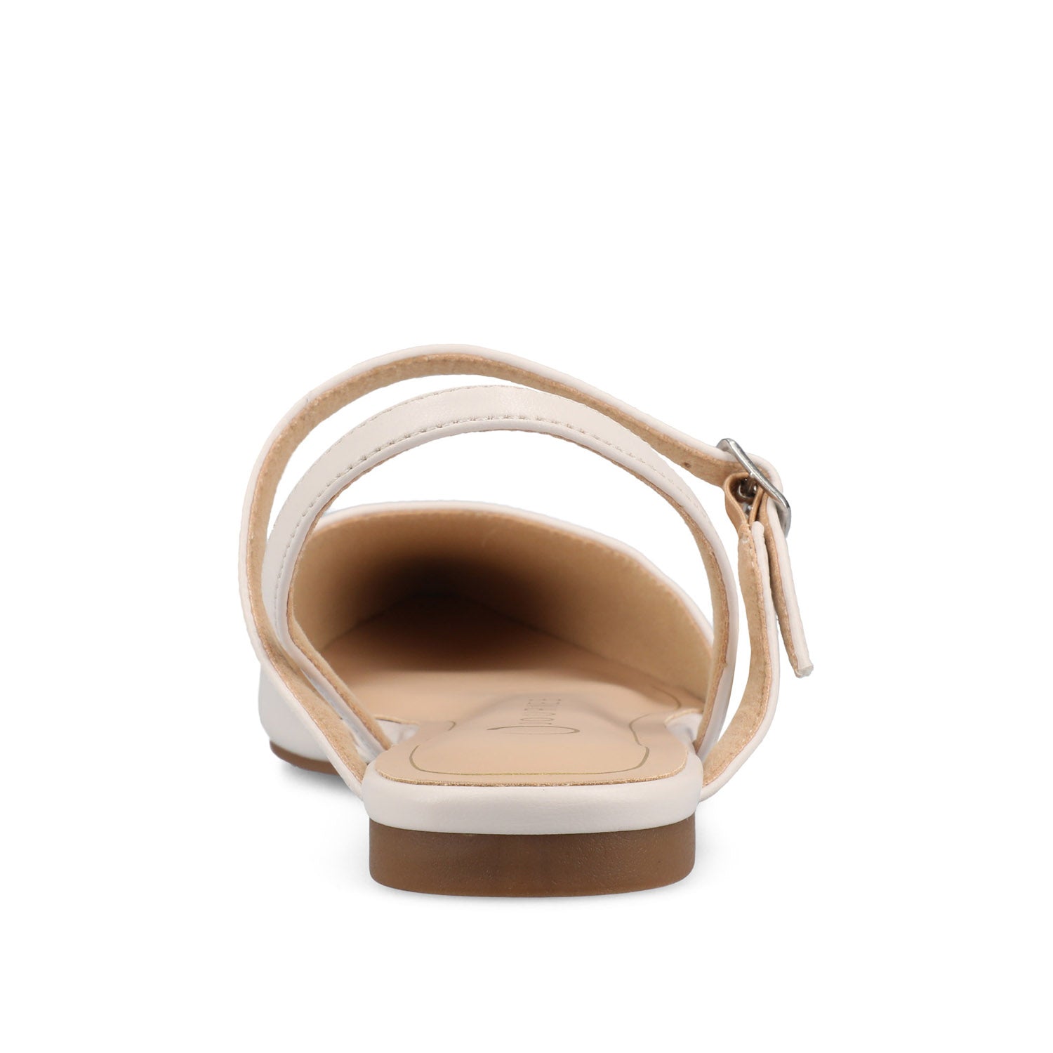 MARTINE SLINGBACK FLATS IN VEGAN LEATHER