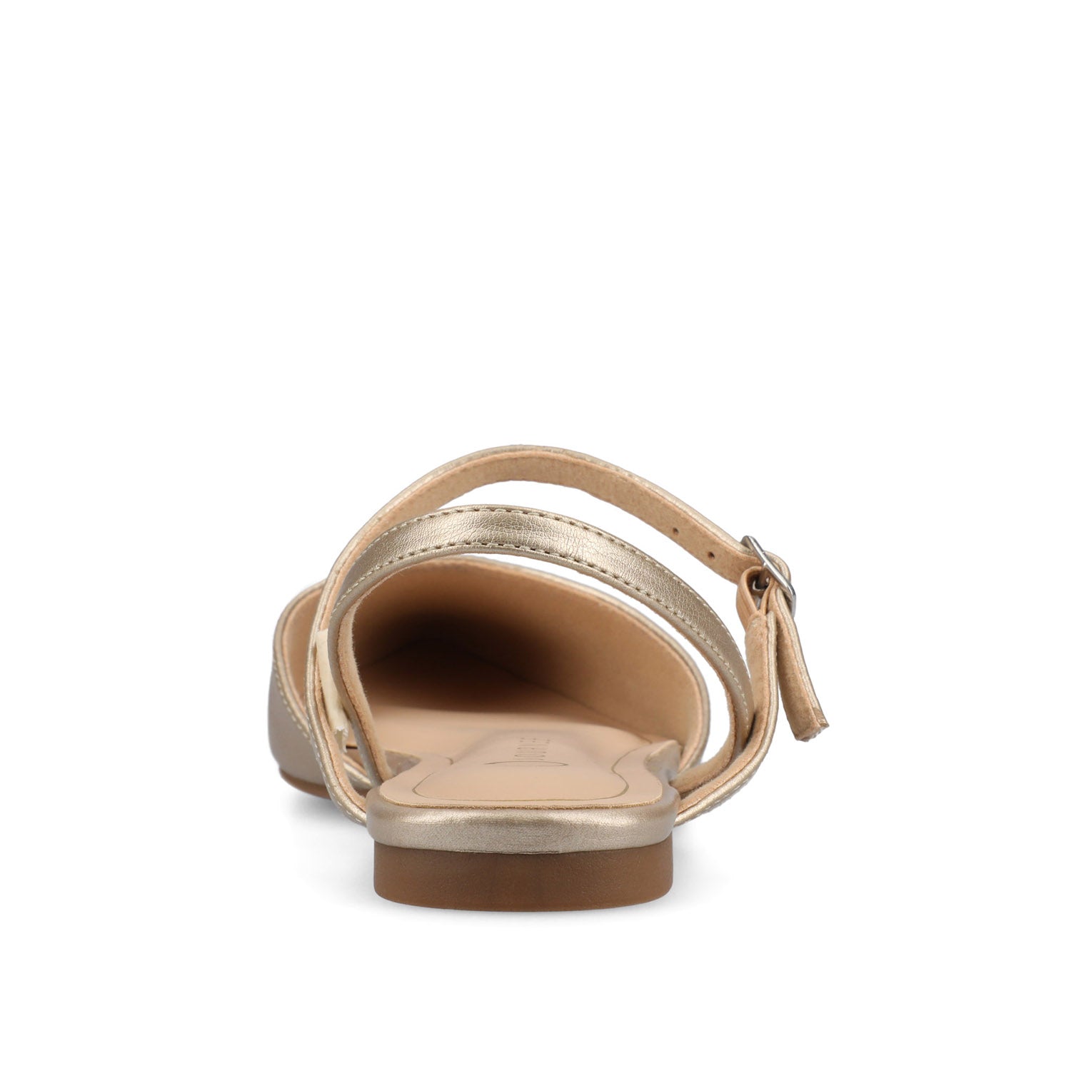 MARTINE SLINGBACK FLATS IN VEGAN LEATHER