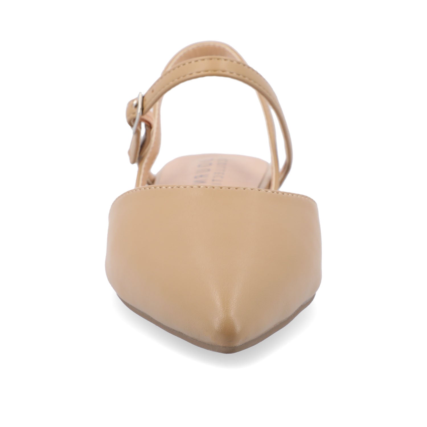 MARTINE SLINGBACK FLATS IN WARM SHADES - Honey