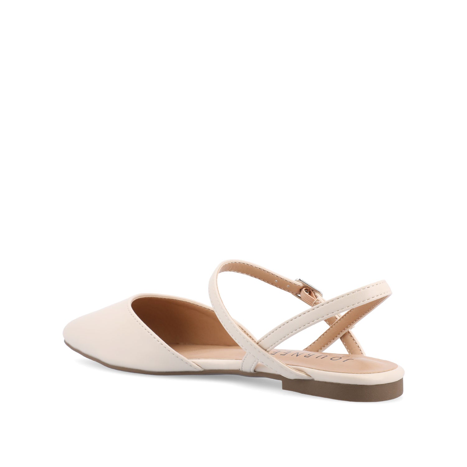 MARTINE SLINGBACK FLATS IN COOL SHADES - Porcelain