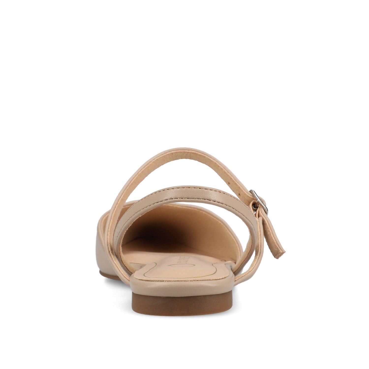 MARTINE SLINGBACK FLATS IN VEGAN LEATHER
