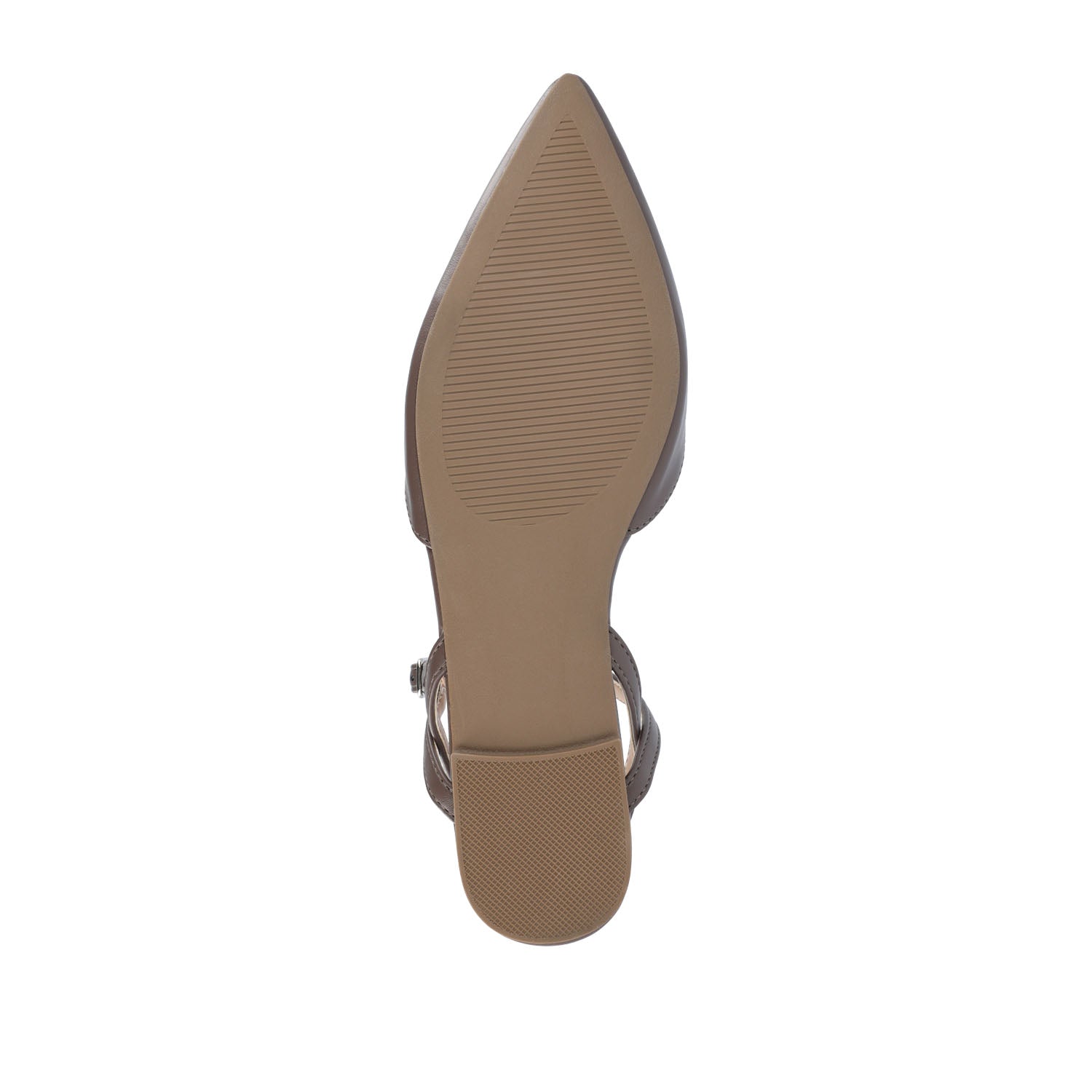 MARTINE SLINGBACK FLATS IN WARM SHADES - Truffle