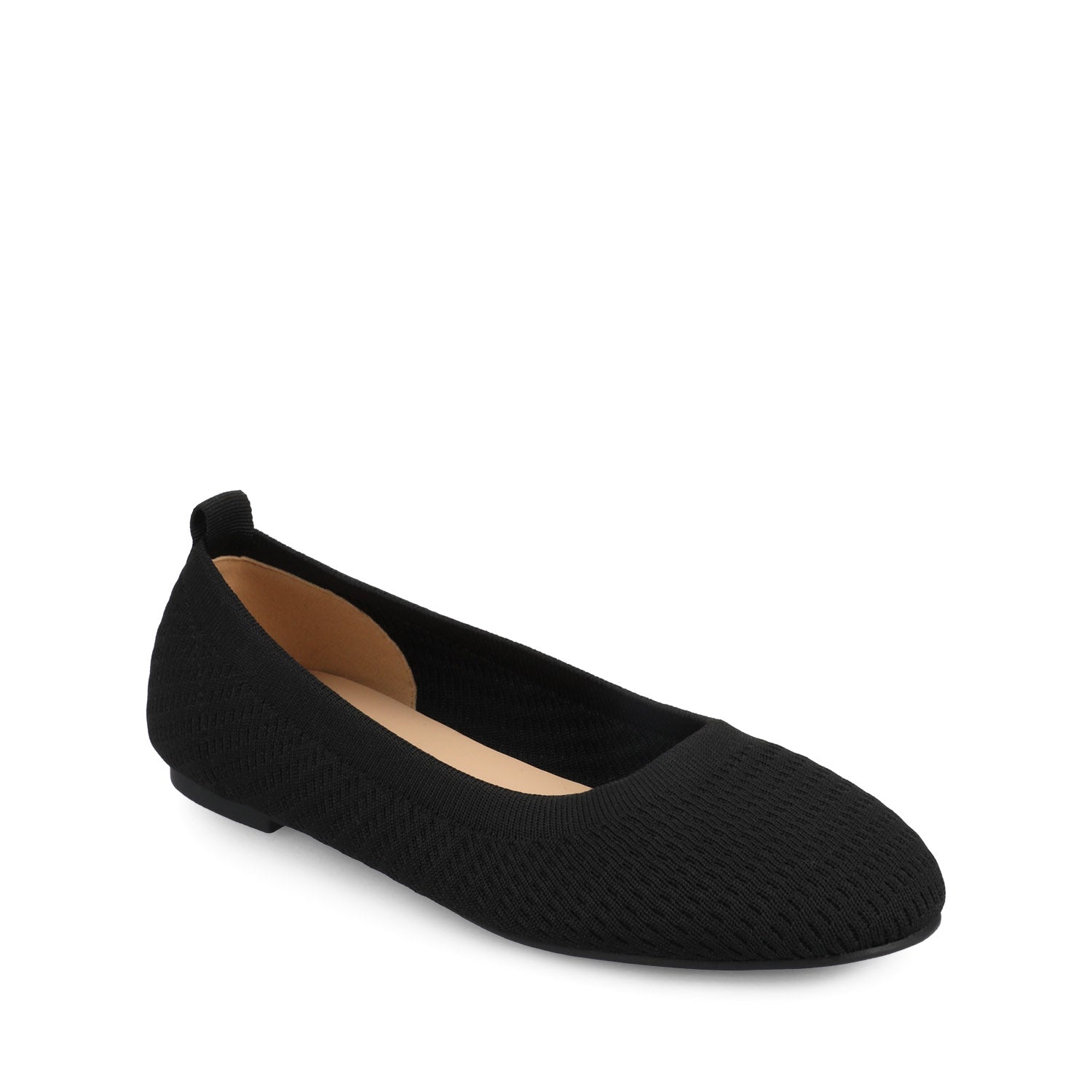 MARYANN KNIT FABRIC BALLET FLATS IN WIDE