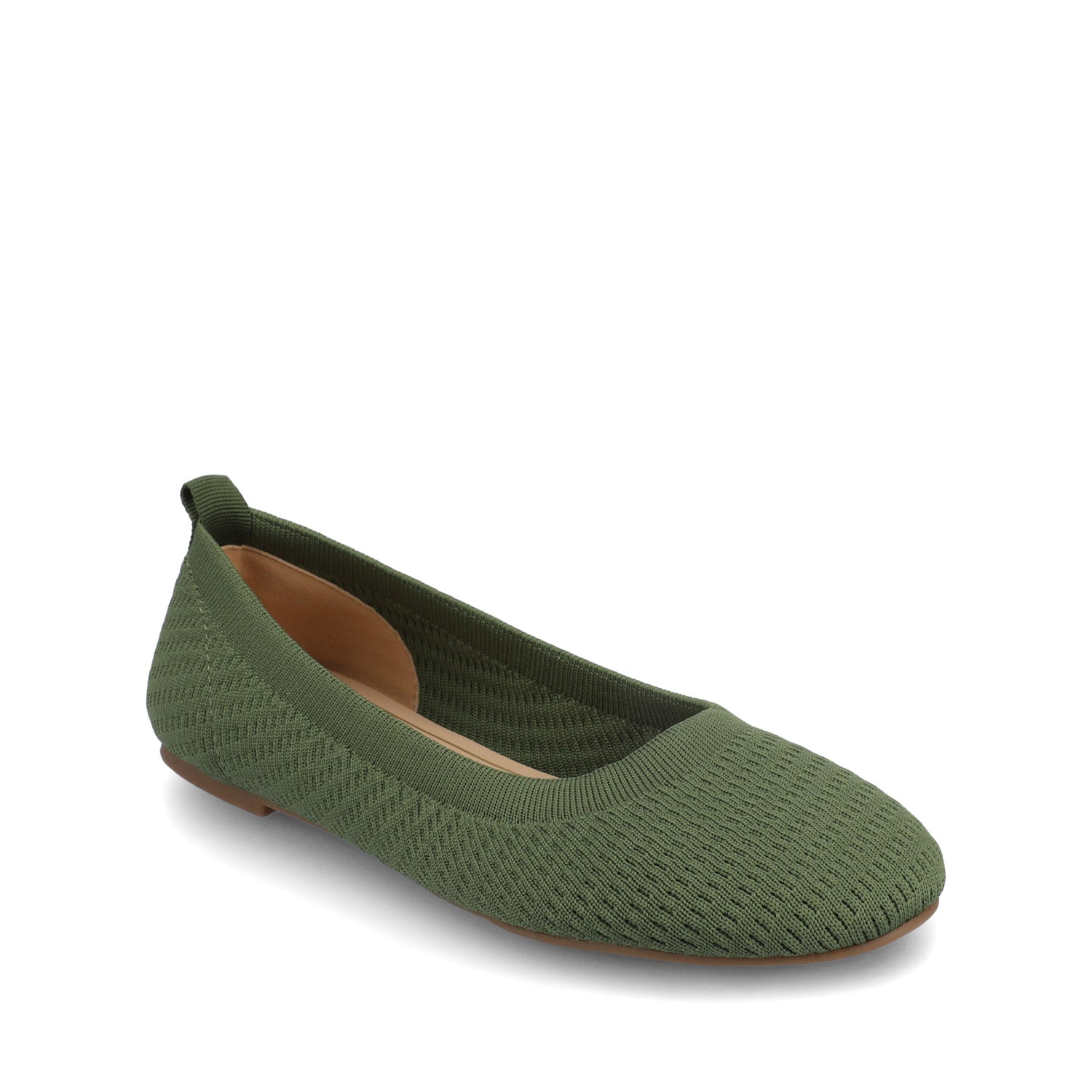 MARYANN KNIT FABRIC BALLET FLATS IN WIDE