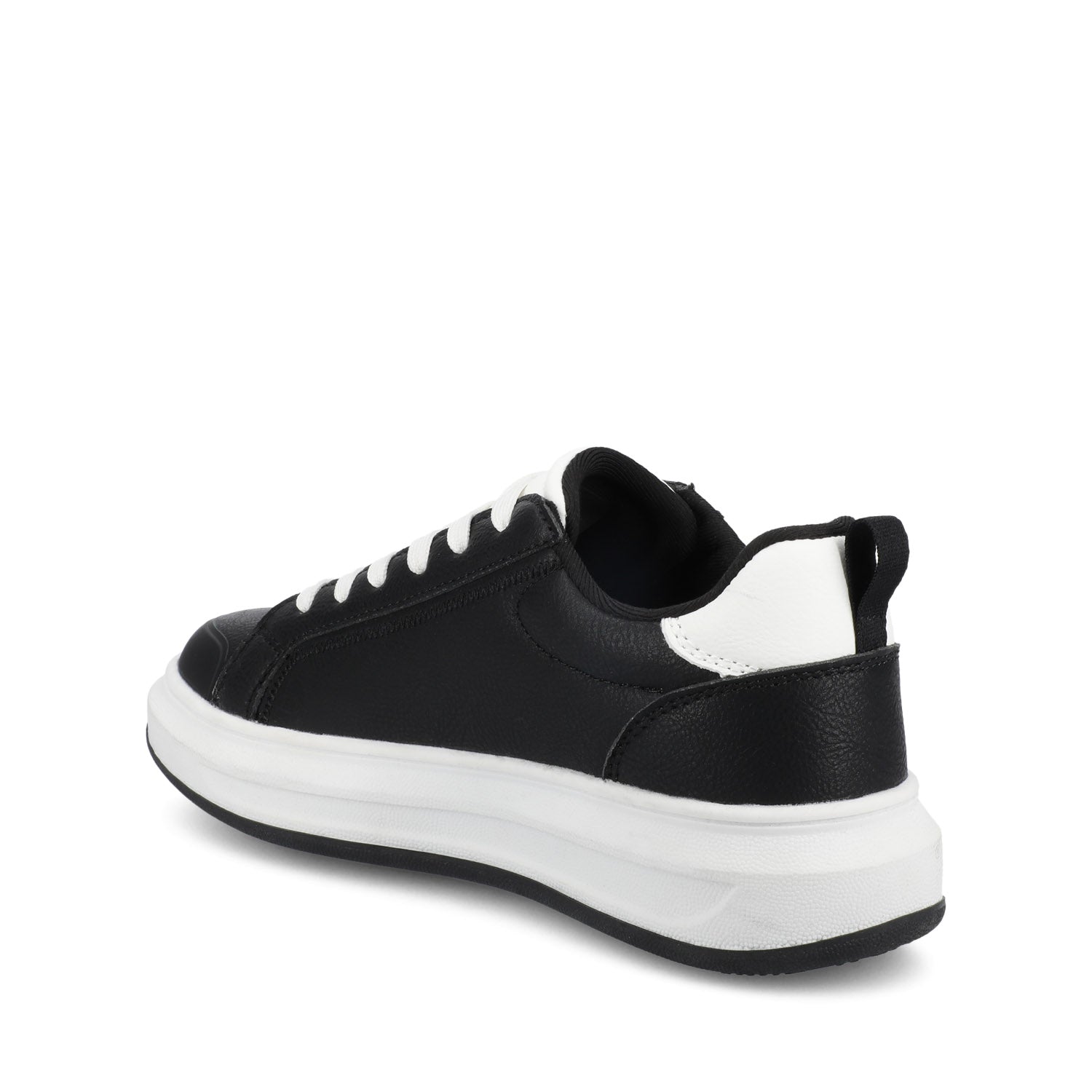 MEEYA CASUAL LACE UP SNEAKERS - Black