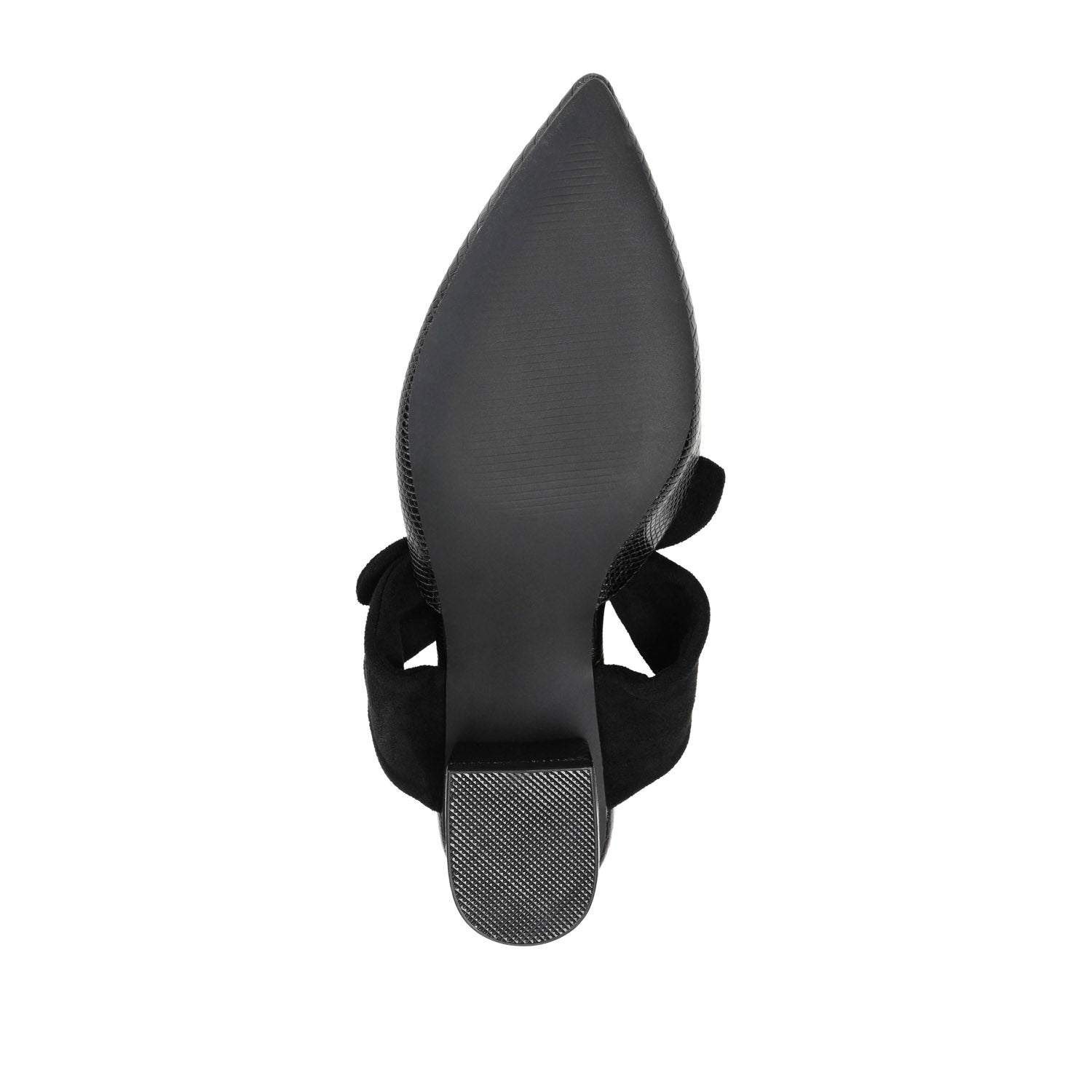 MELORA LOW BLOCK HEELS IN VEGAN LEATHER