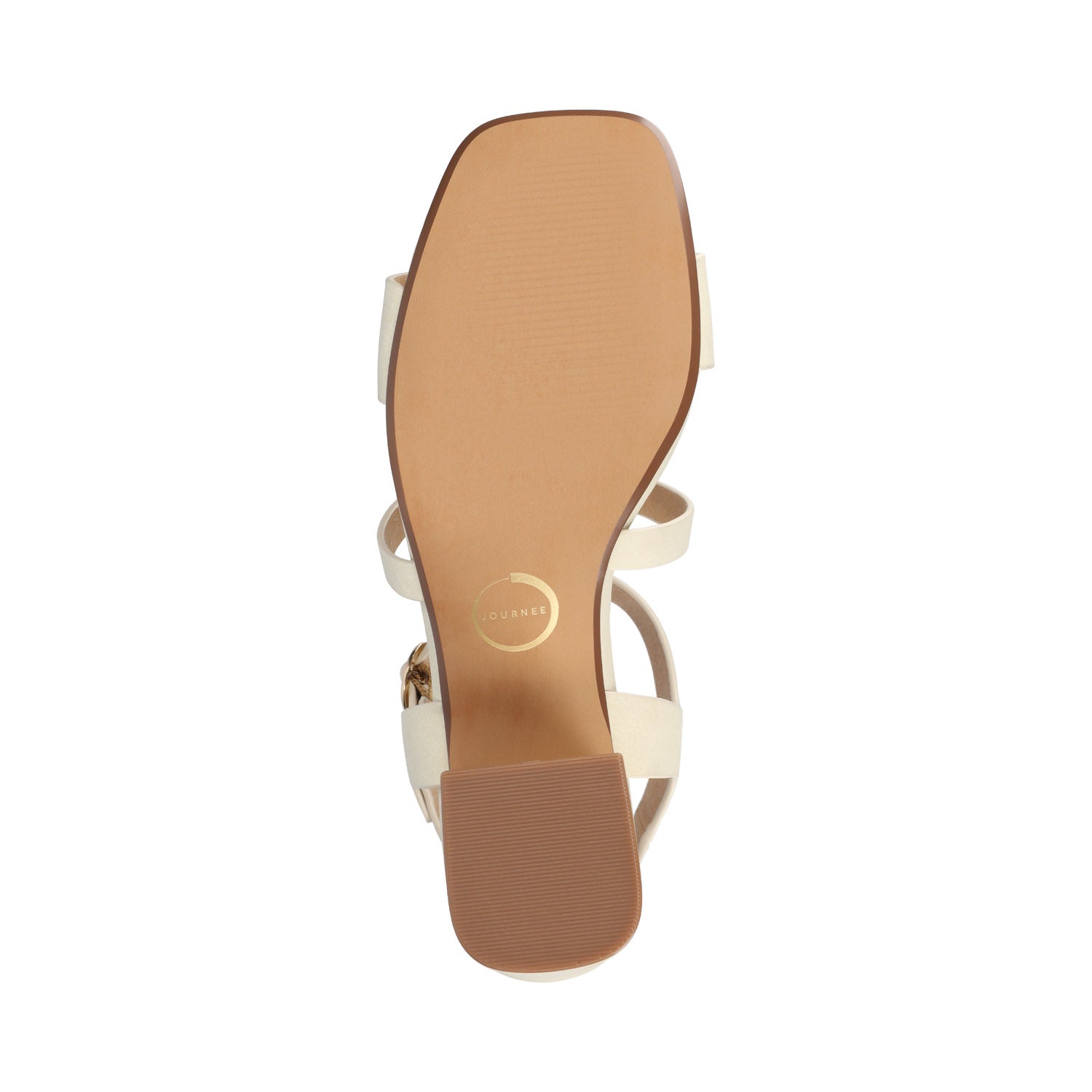 MERISOL ANKLE STRAP HEELS - Bone