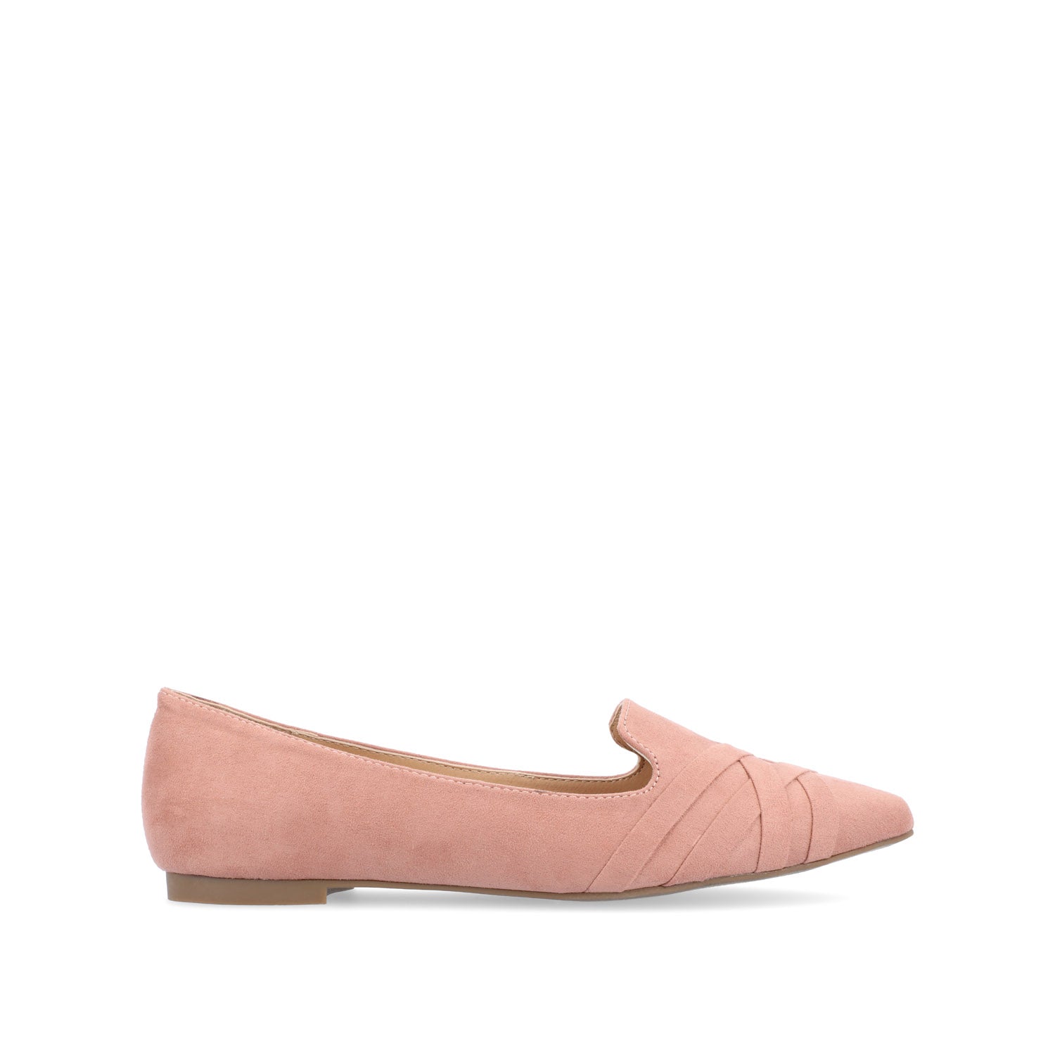 MINDEE LOAFER FLATS IN WIDE - Blush