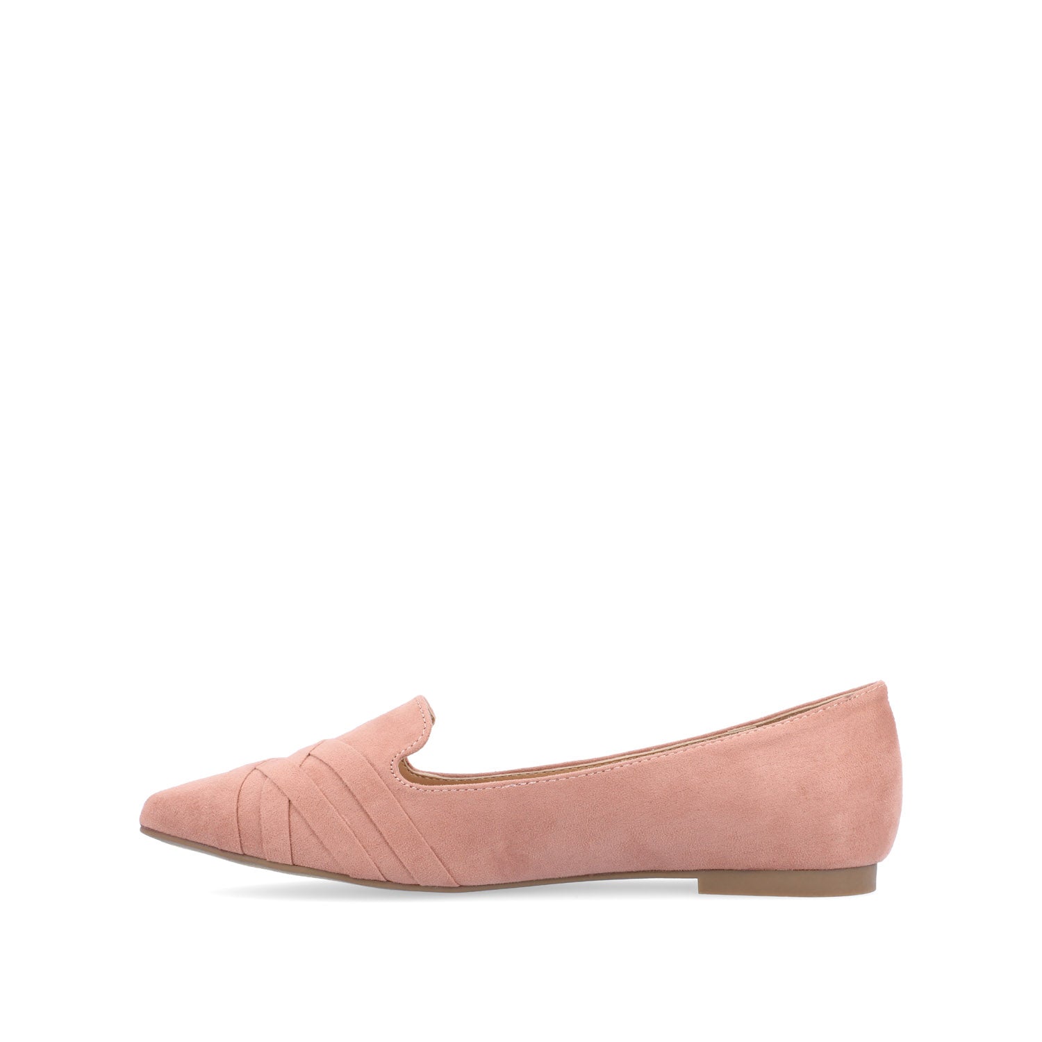 MINDEE LOAFER FLATS IN WIDE - Blush