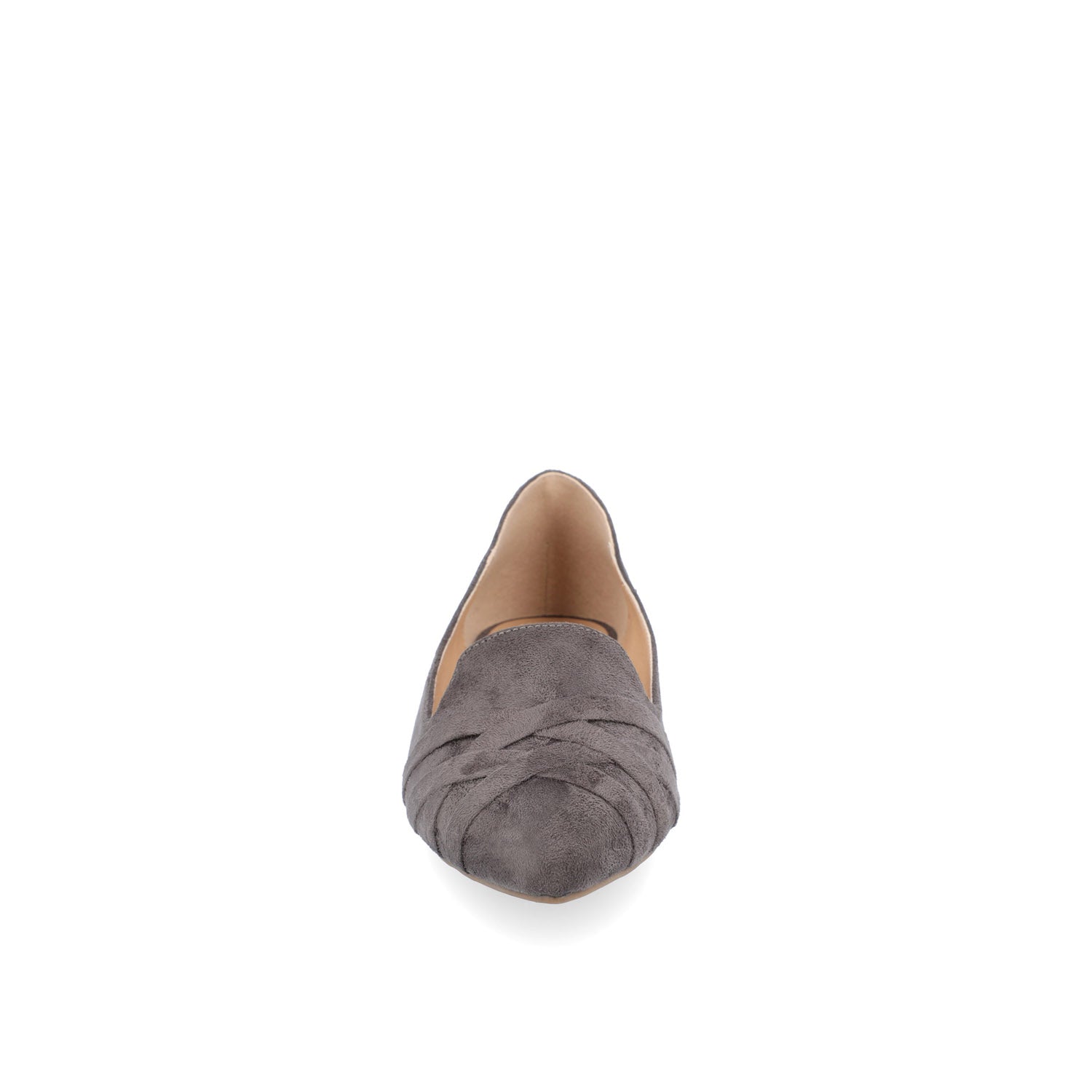 MINDEE LOAFER FLATS IN WIDE - Grey