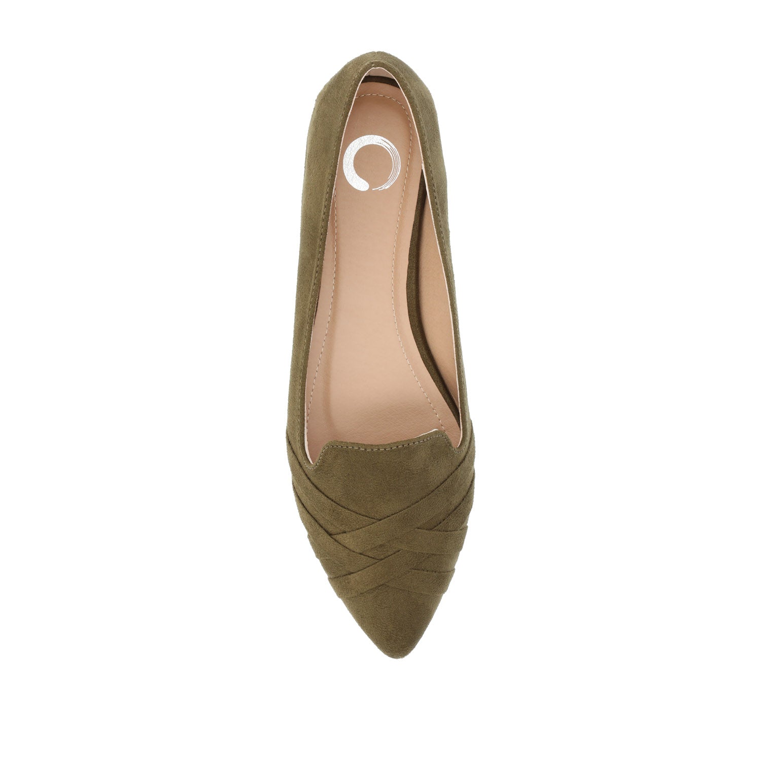 MINDEE LOAFER FLATS IN WIDE - Olive