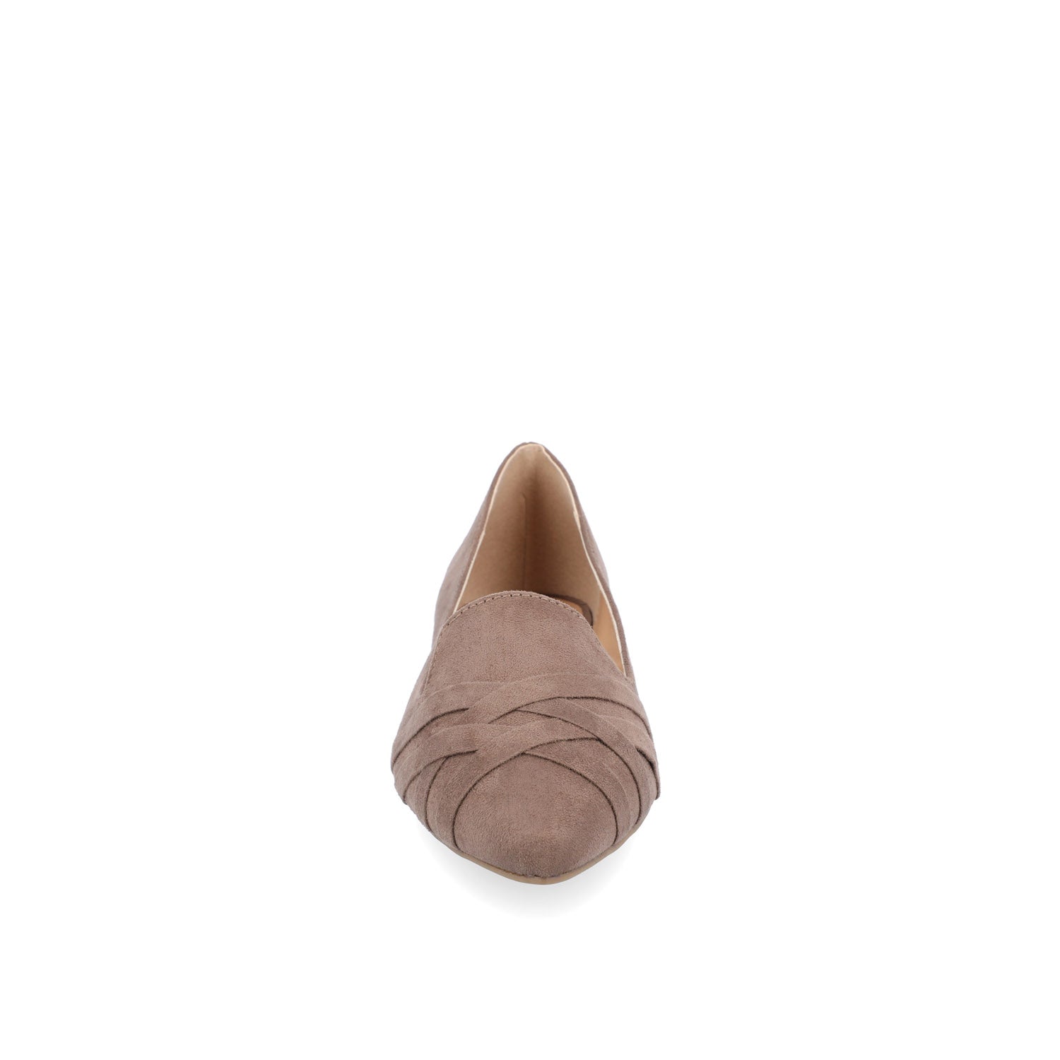 MINDEE LOAFER FLATS IN WIDE - Taupe