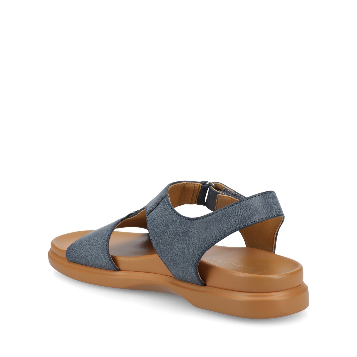 MIRA T-STRAP SANDALS - Blue
