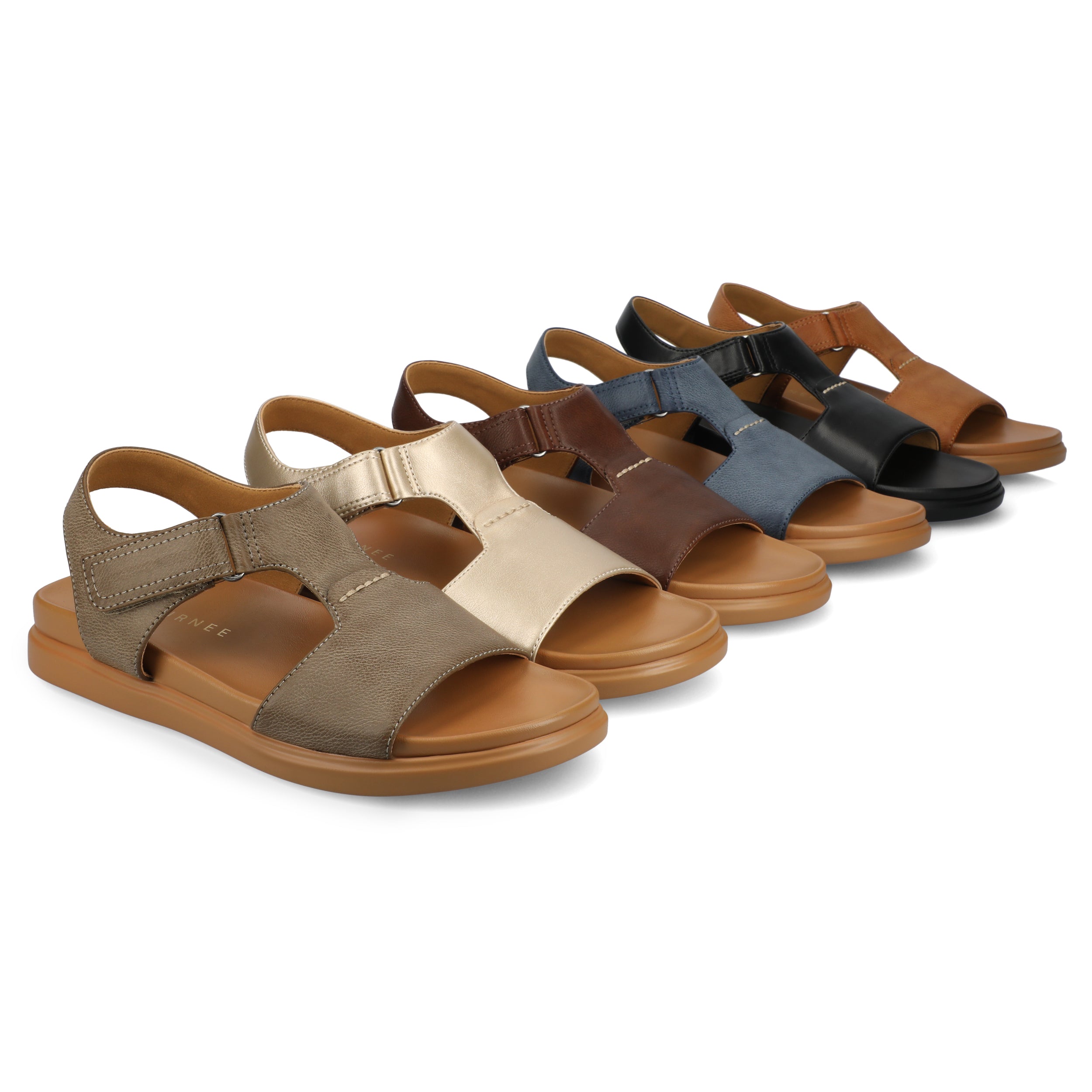 MIRA T-STRAP SANDALS