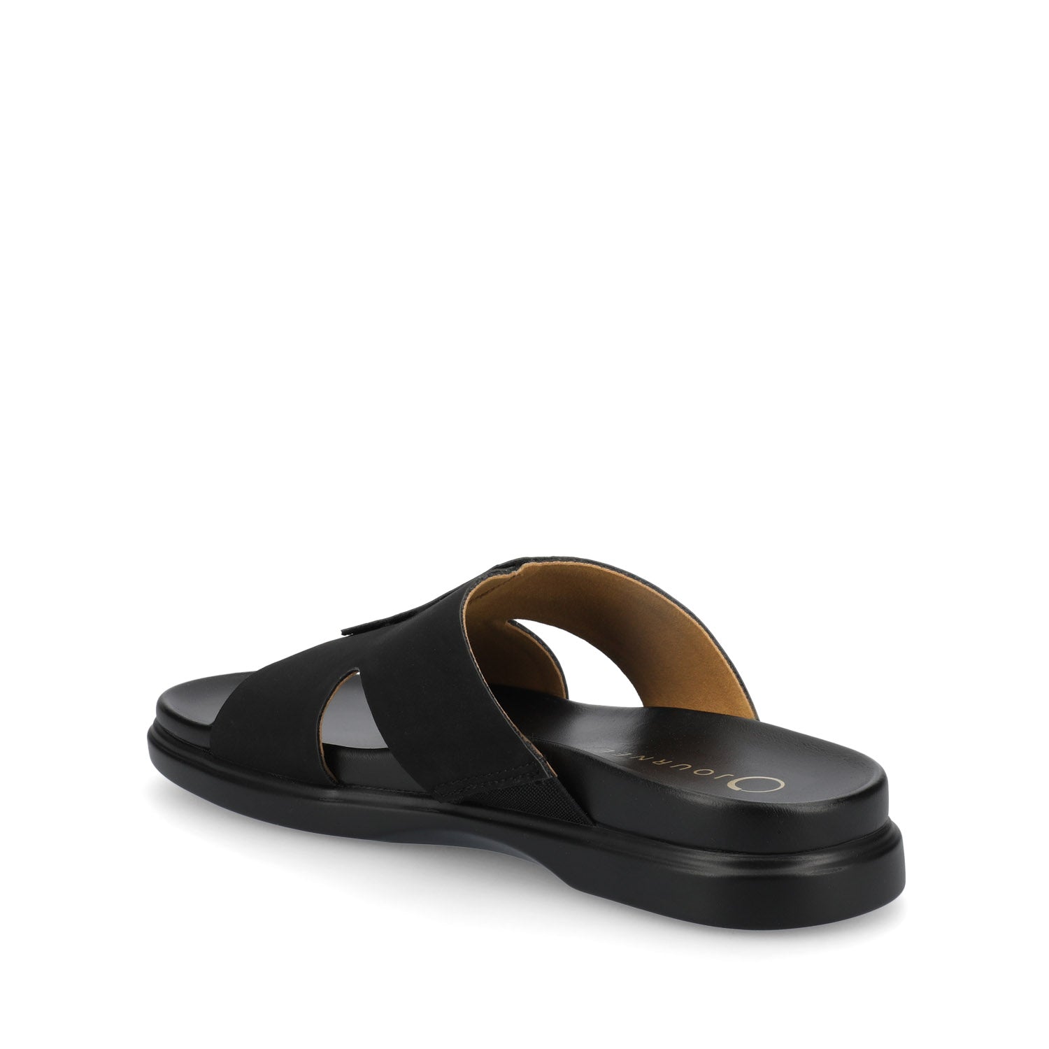 MISEY SINGLE BAND SLIP ON SANDALS - Black