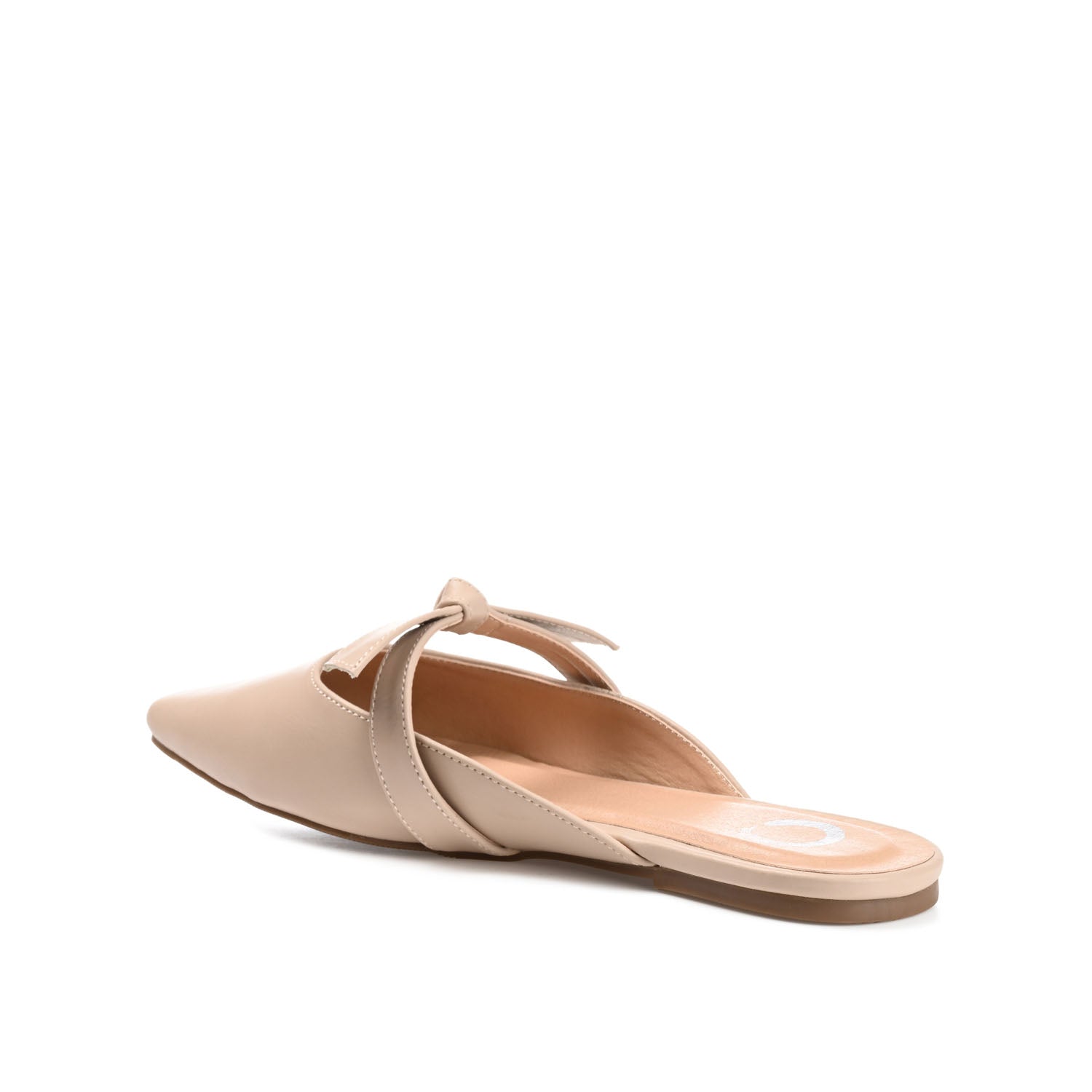 MISSIE MULED FLATS IN VEGAN LEATHER