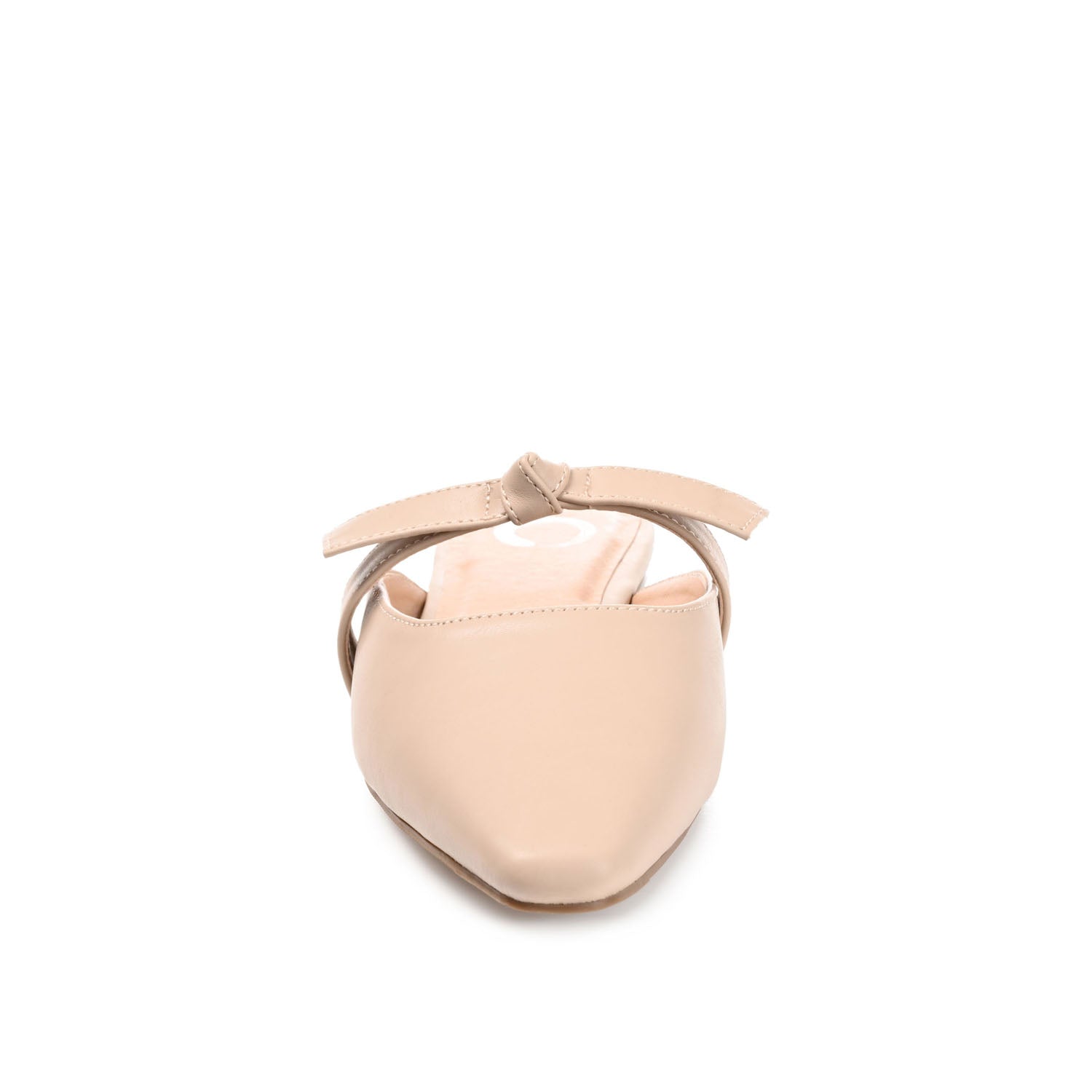 MISSIE MULED FLATS IN VEGAN LEATHER