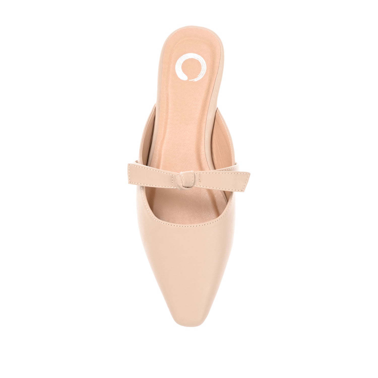 MISSIE MULED FLATS IN VEGAN LEATHER