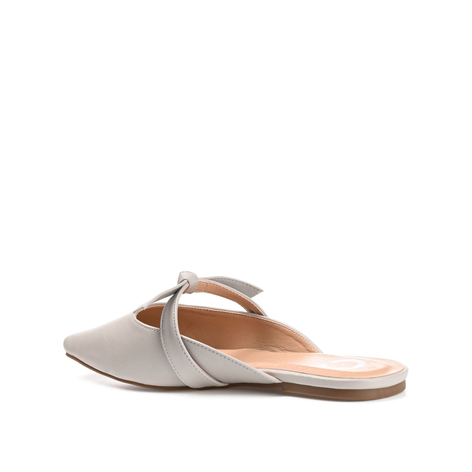 MISSIE MULED FLATS IN VEGAN LEATHER