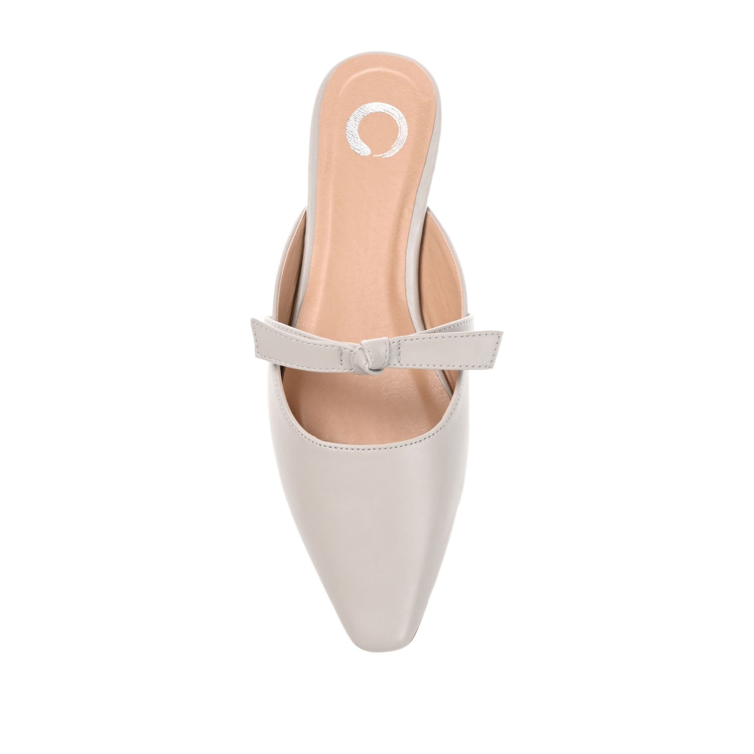 MISSIE MULED FLATS IN VEGAN LEATHER