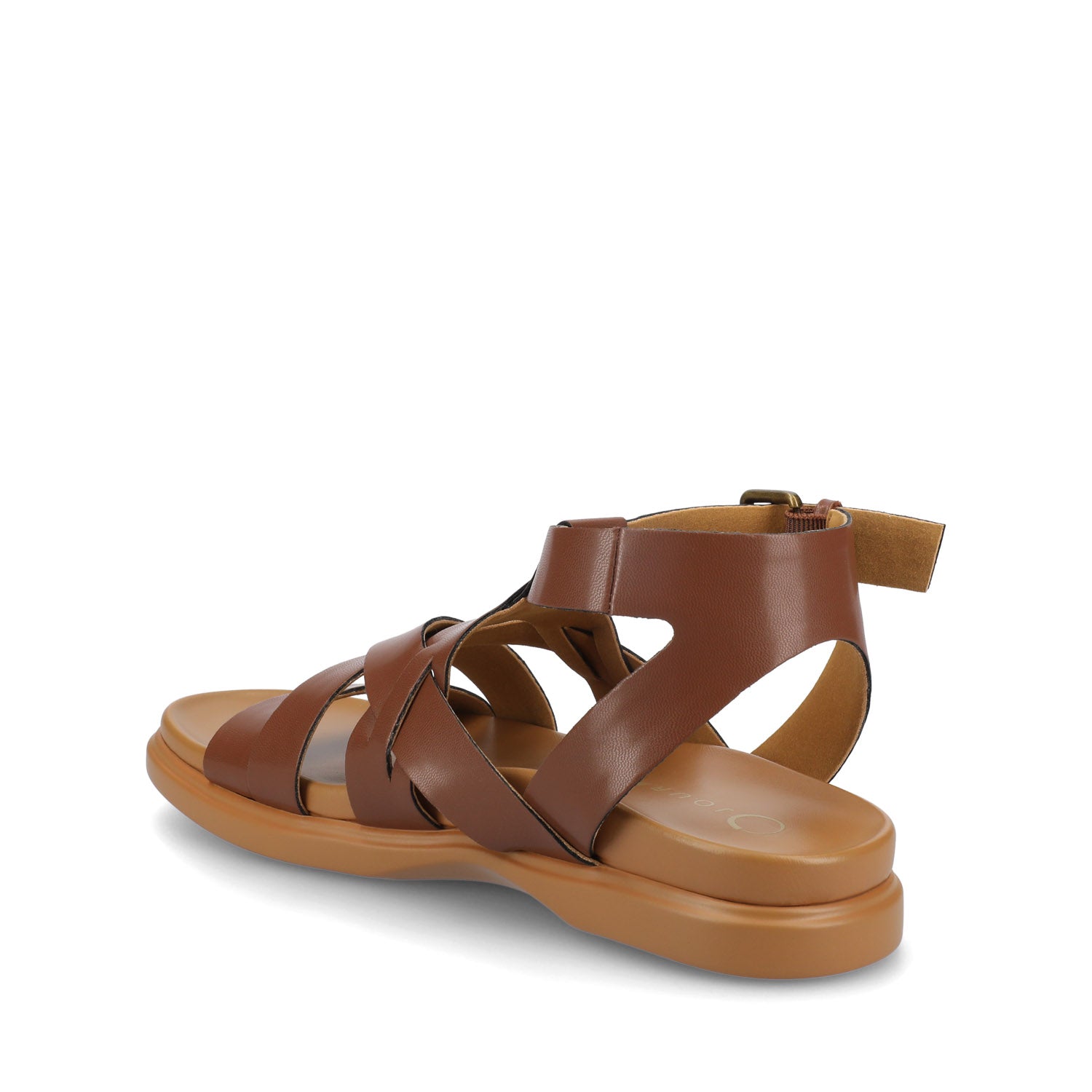 MISTEE MULTI STRAP SANDALS - Cognac
