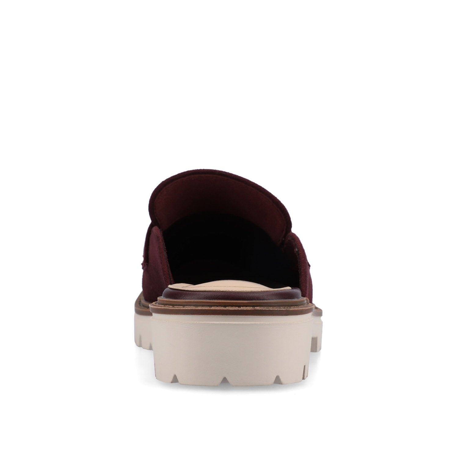 MIYCAH MULED LOAFER FLATS IN FAUX SUEDE