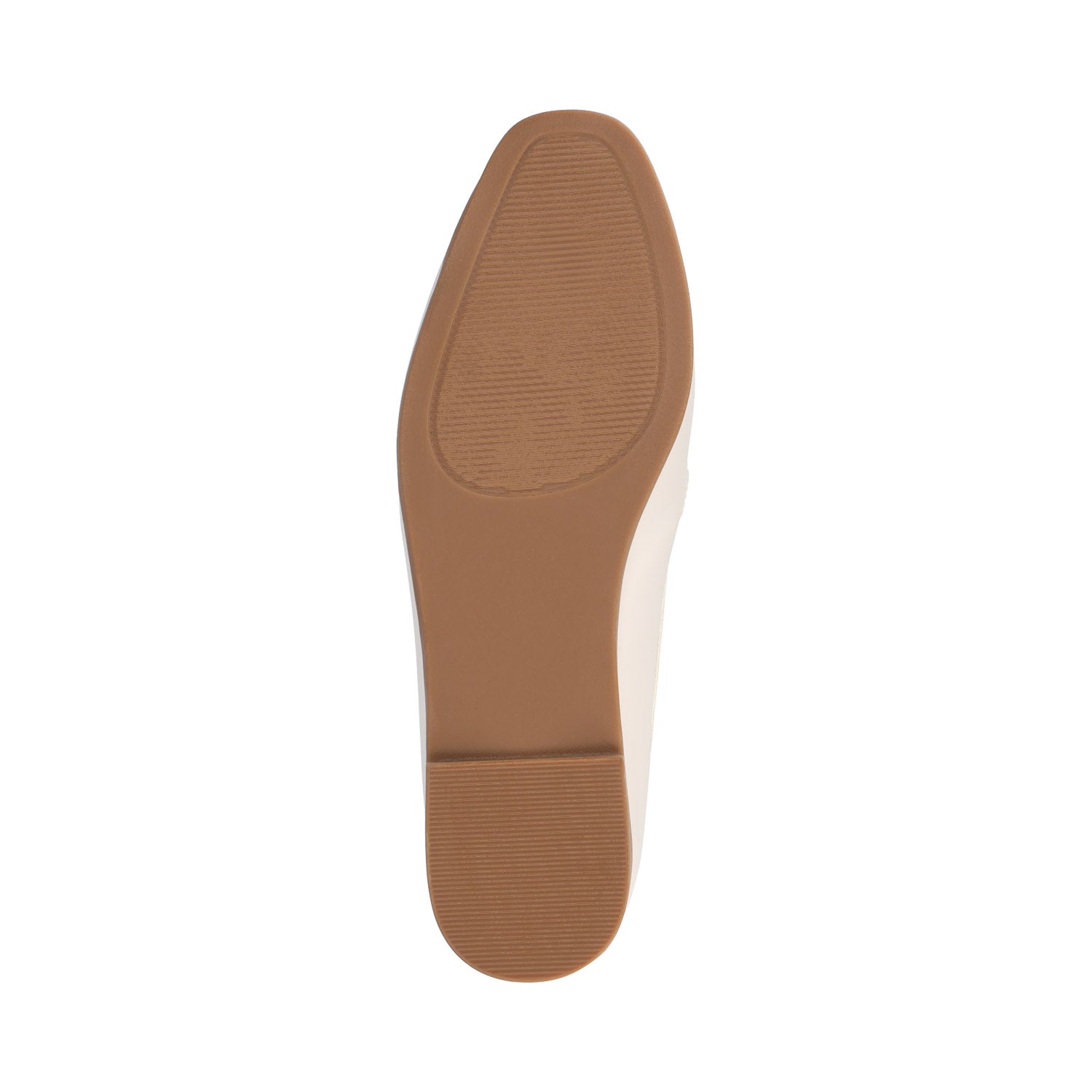 MIZZA LOAFER FLATS IN VEGAN LEATHER - Bone PU