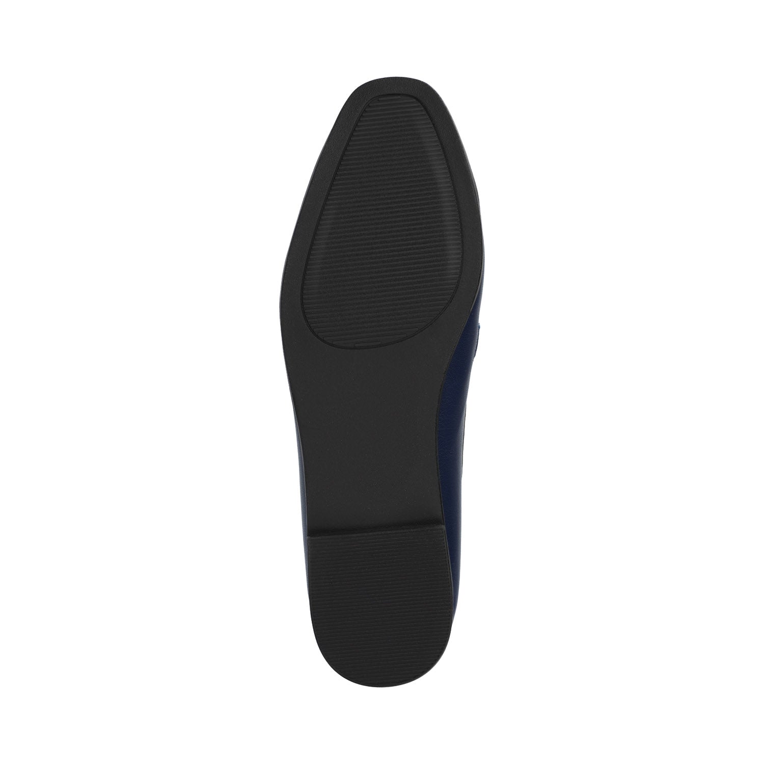 MIZZA LOAFER FLATS IN VEGAN LEATHER - Navy PU